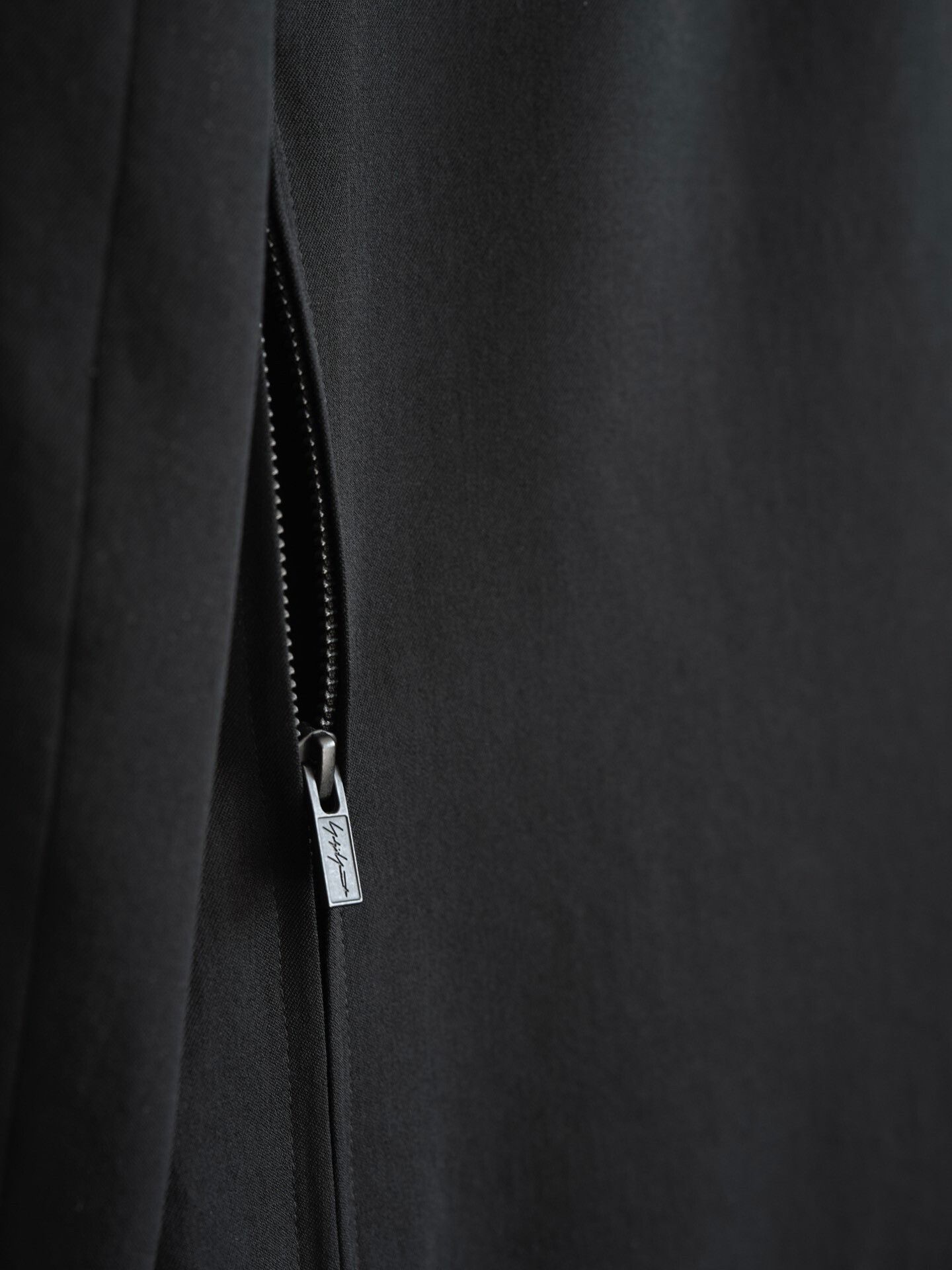 Yohji Yamamoto black zip-up jacket by Yohji Yamamoto Size US M / EU 48-50 / 2 - 4 Thumbnail
