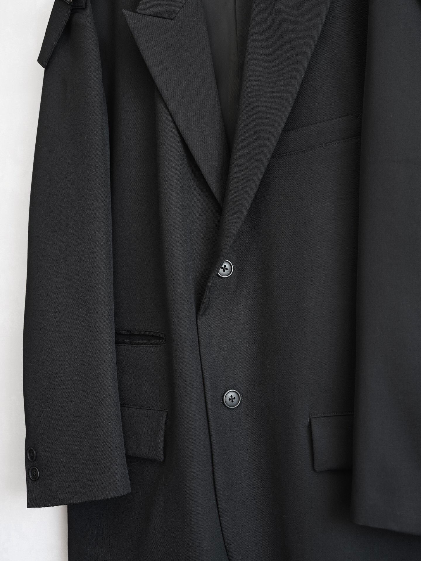 Yohji Yamamoto Yohji Yamamoto Shoulder Strap Coat Size US M / EU 48-50 / 2 - 5 Thumbnail