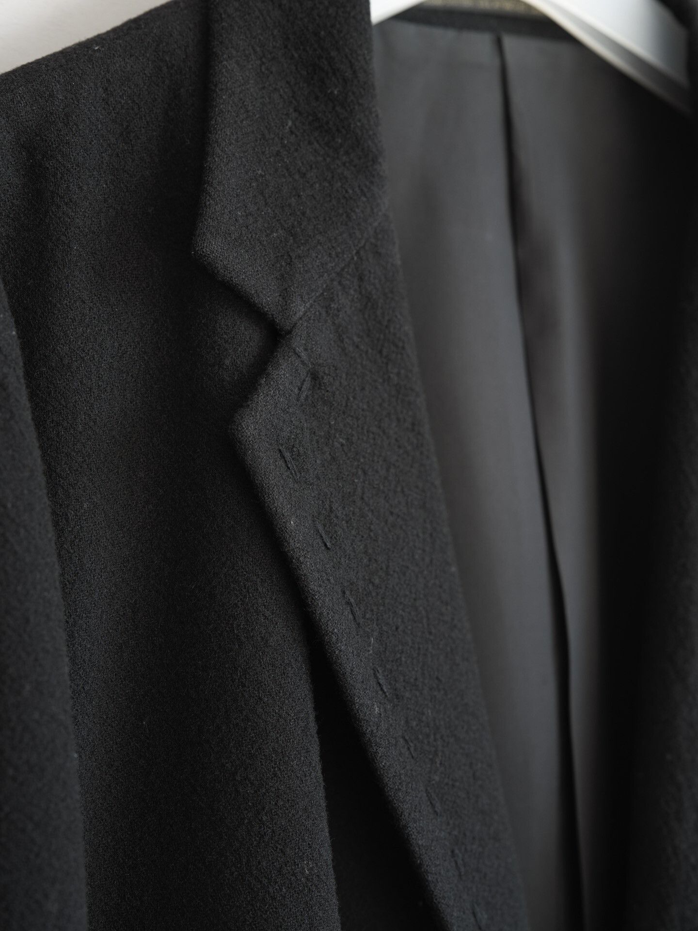 Yohji Yamamoto Yohji Yamamoto Black Tailored Jacket Size US S / EU 44-46 / 1 - 6 Thumbnail