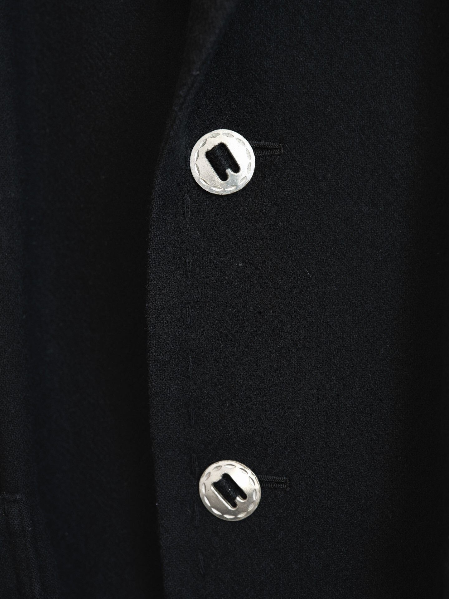 Yohji Yamamoto Yohji Yamamoto Black Tailored Jacket Size US S / EU 44-46 / 1 - 5 Thumbnail