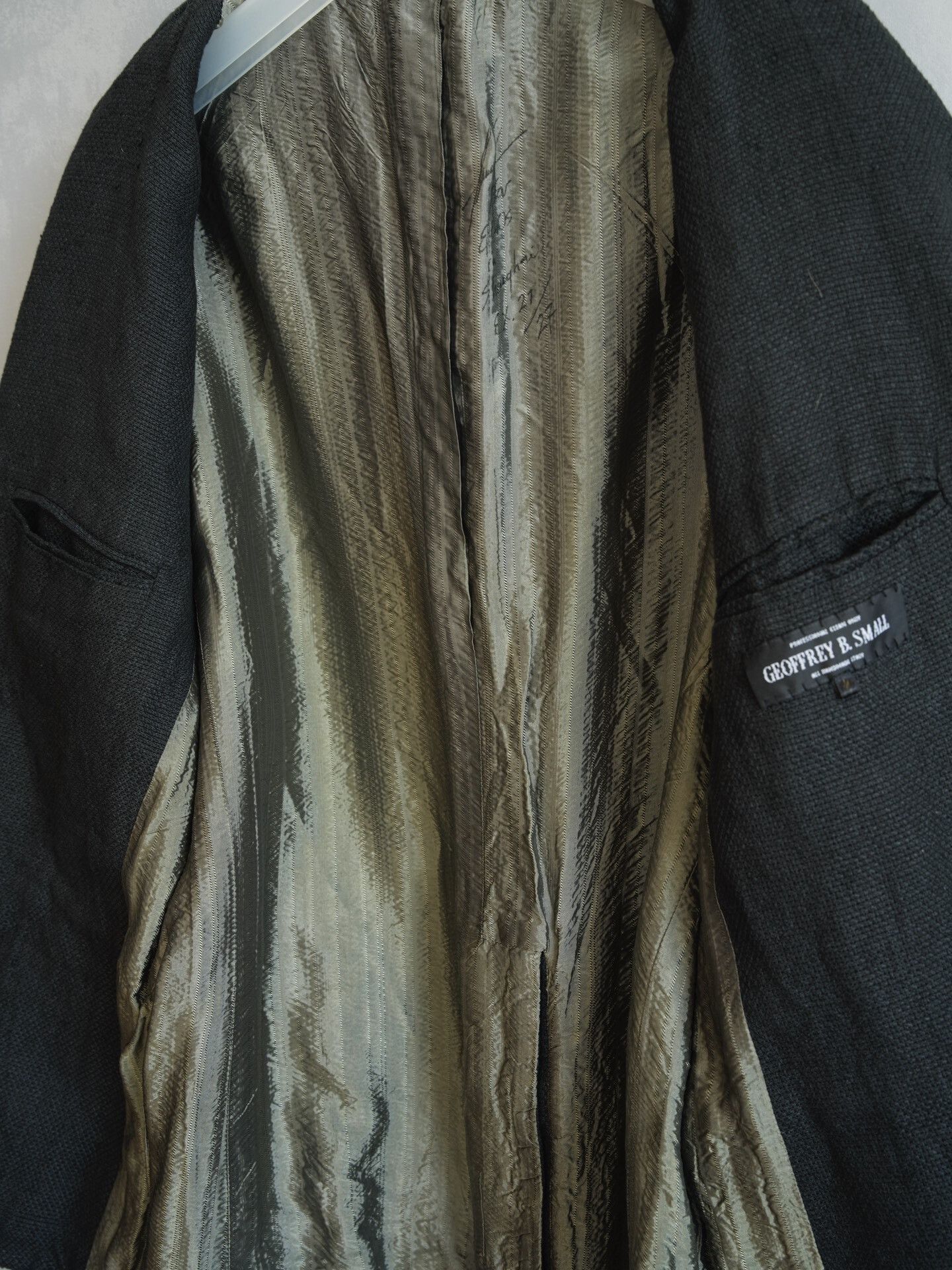 Geoffrey B. Small black and white artisanal jacket by geoffrey b.small Size US S / EU 44-46 / 1 - 3 Thumbnail