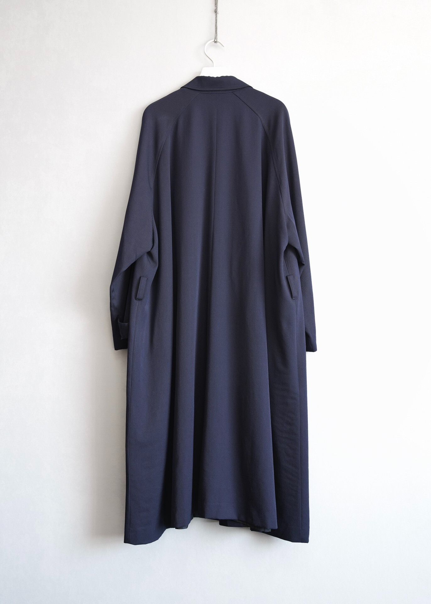 Yohji Yamamoto Yohji Yamamoto Large Navy Coat with Shoulder Sleeves Size US M / EU 48-50 / 2 - 5 Thumbnail
