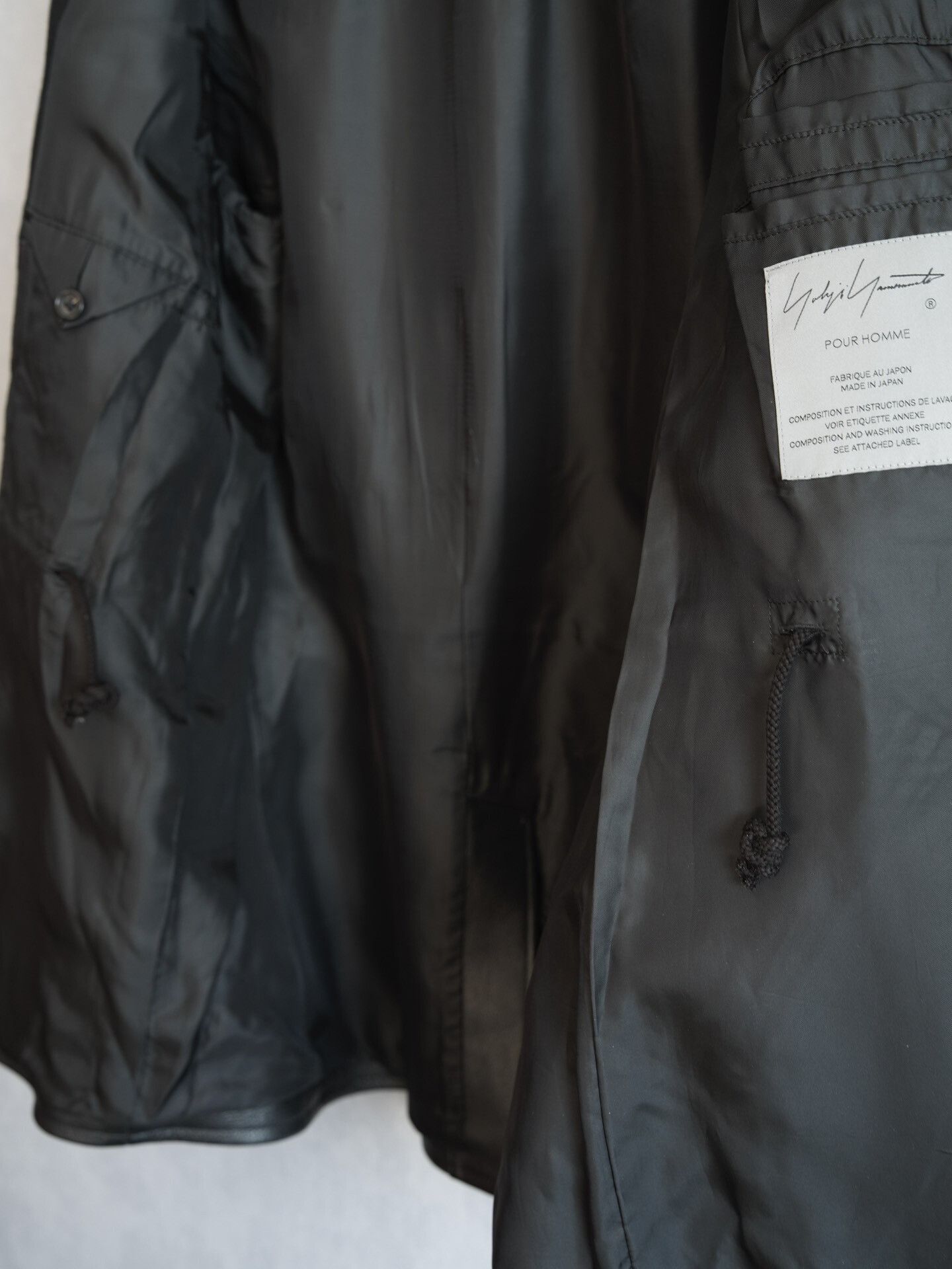 Yohji Yamamoto yohji yamamoto double-breasted buffalo leather coat Size US M / EU 48-50 / 2 - 8 Thumbnail