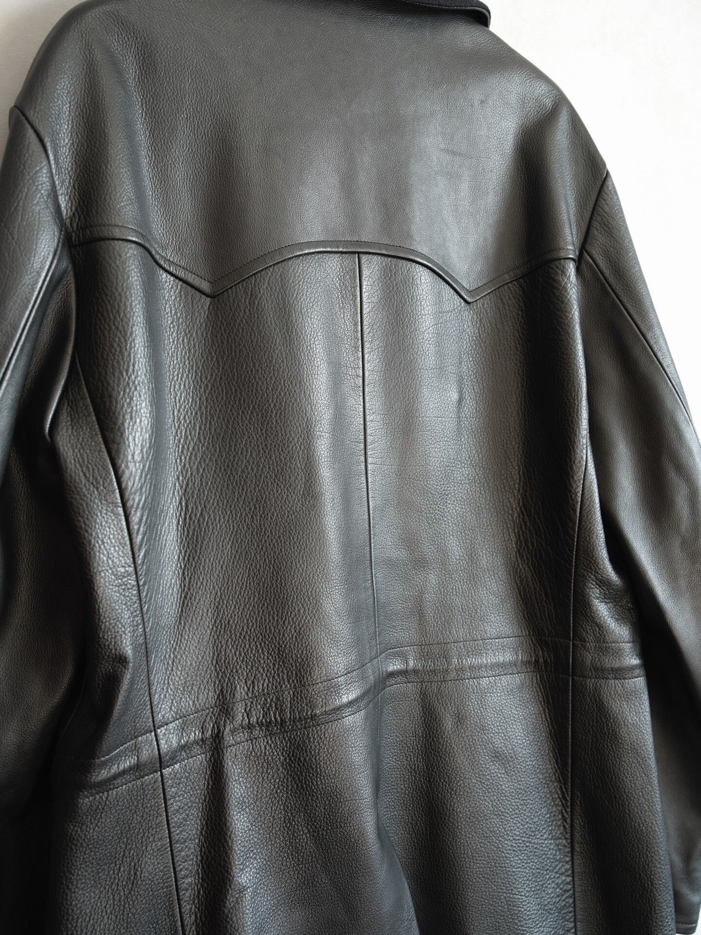 Yohji Yamamoto yohji yamamoto double-breasted buffalo leather coat Size US M / EU 48-50 / 2 - 6 Thumbnail