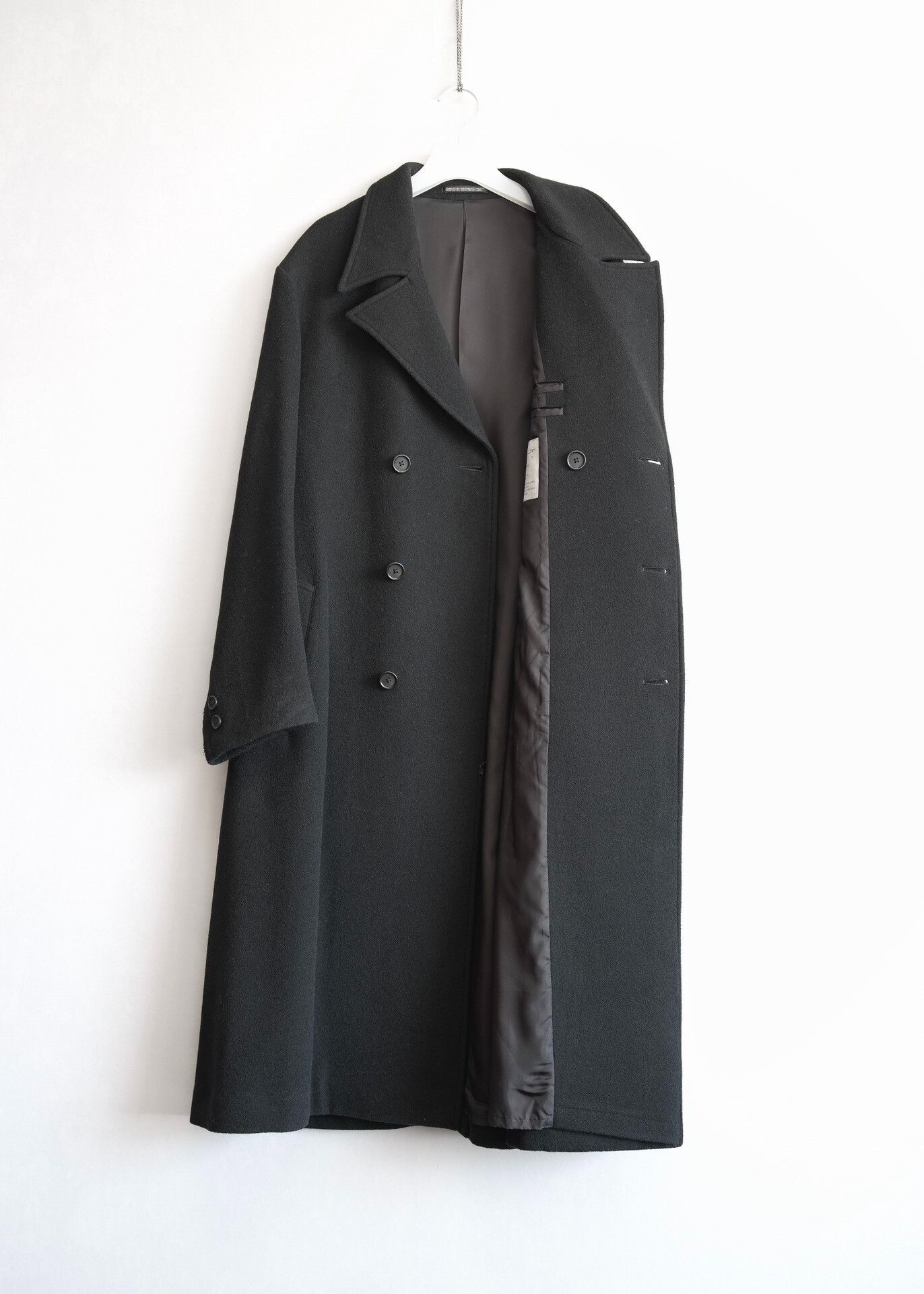 Yohji Yamamoto yohji yamamoto wool long coat Size US M / EU 48-50 / 2 - 2 Thumbnail