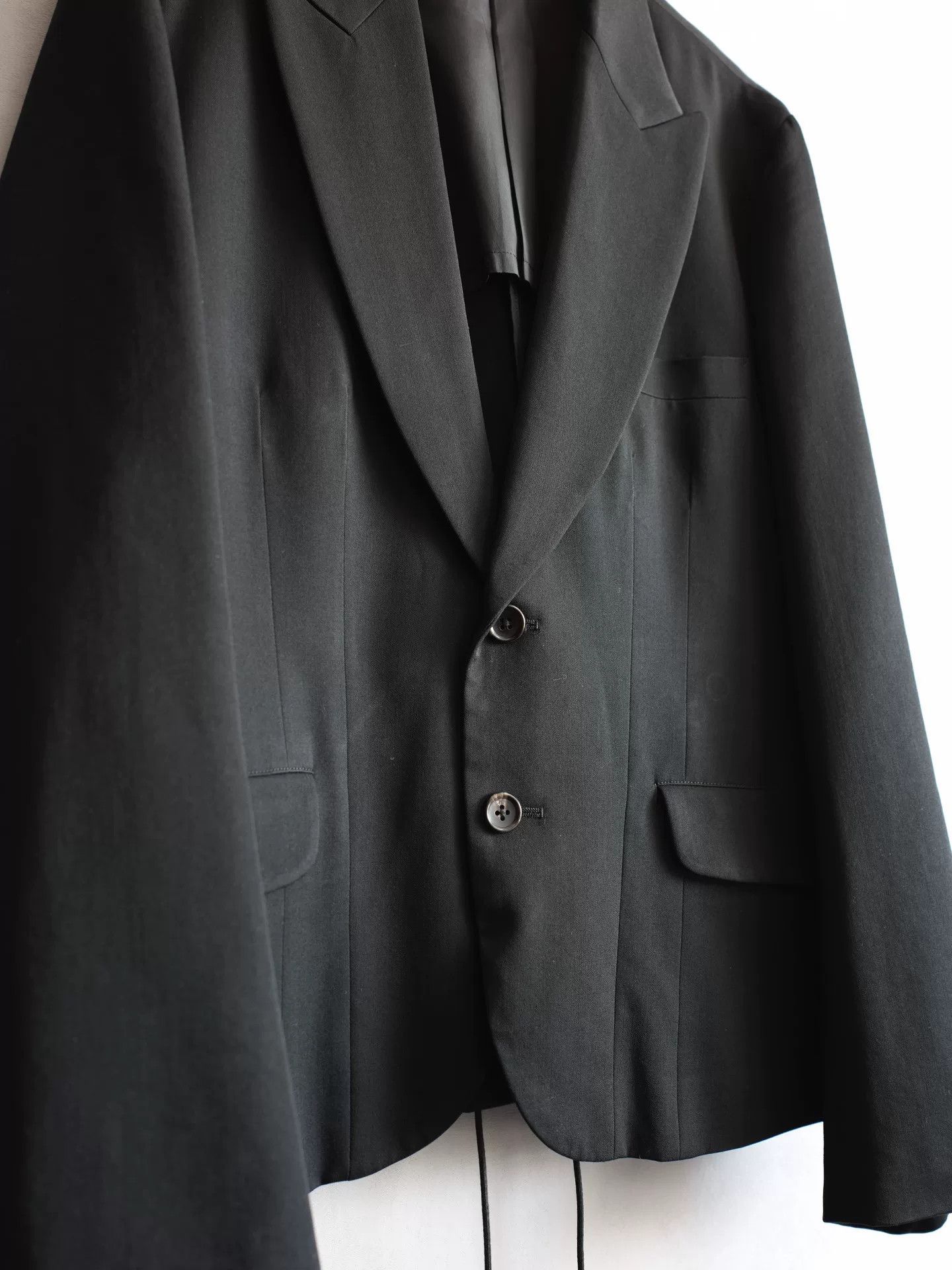 Yohji Yamamoto yohji yamamoto 04ss laced back jacket Size US S / EU 44-46 / 1 - 6 Thumbnail