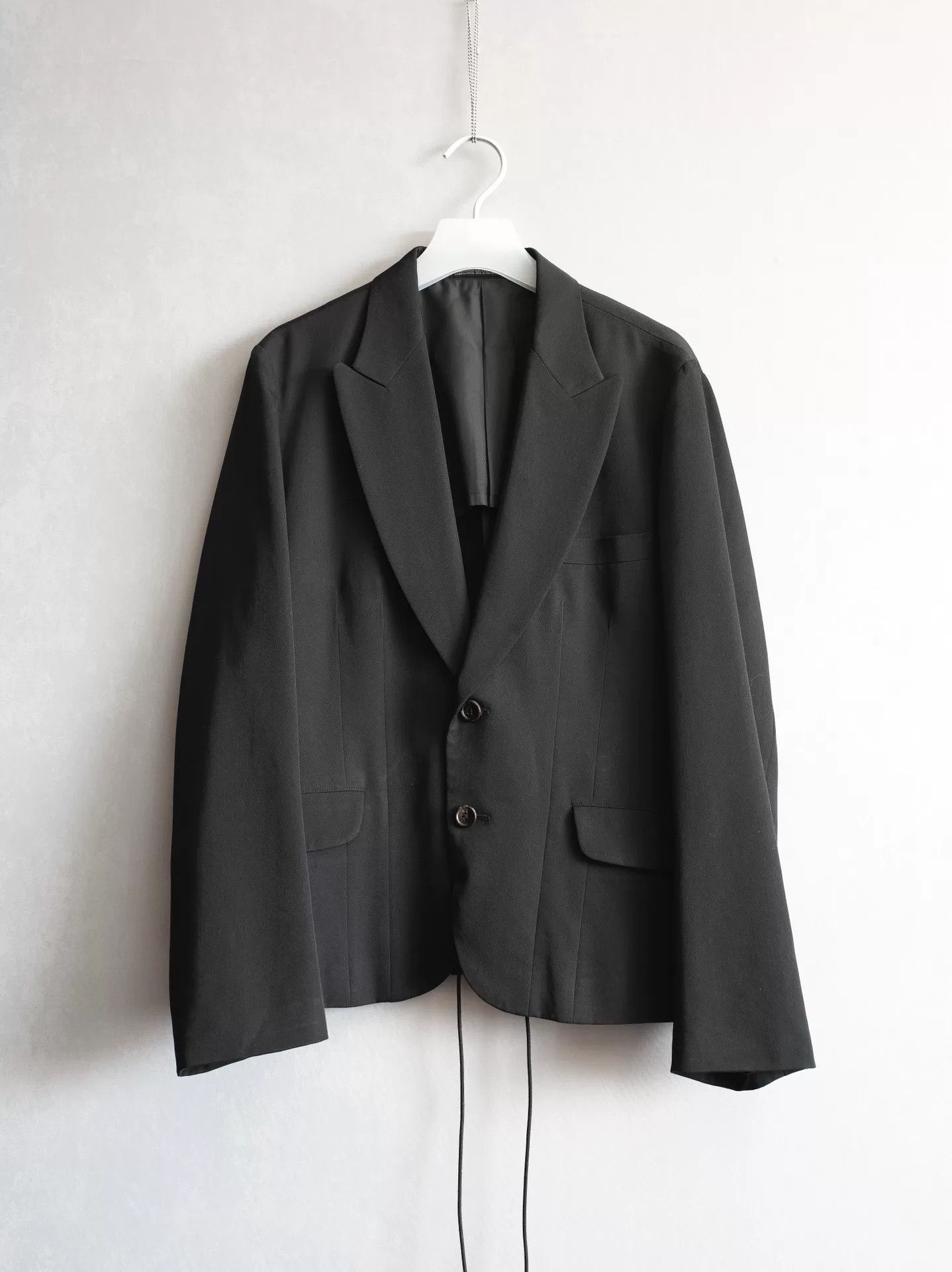 Yohji Yamamoto yohji yamamoto 04ss laced back jacket Size US S / EU 44-46 / 1 - 5 Thumbnail