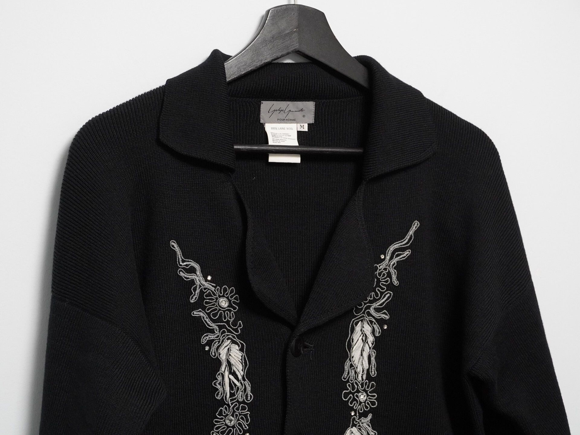 Yohji Yamamoto yohji yamamoto 1988aw black sweater Size US M / EU 48-50 / 2 - 3 Thumbnail