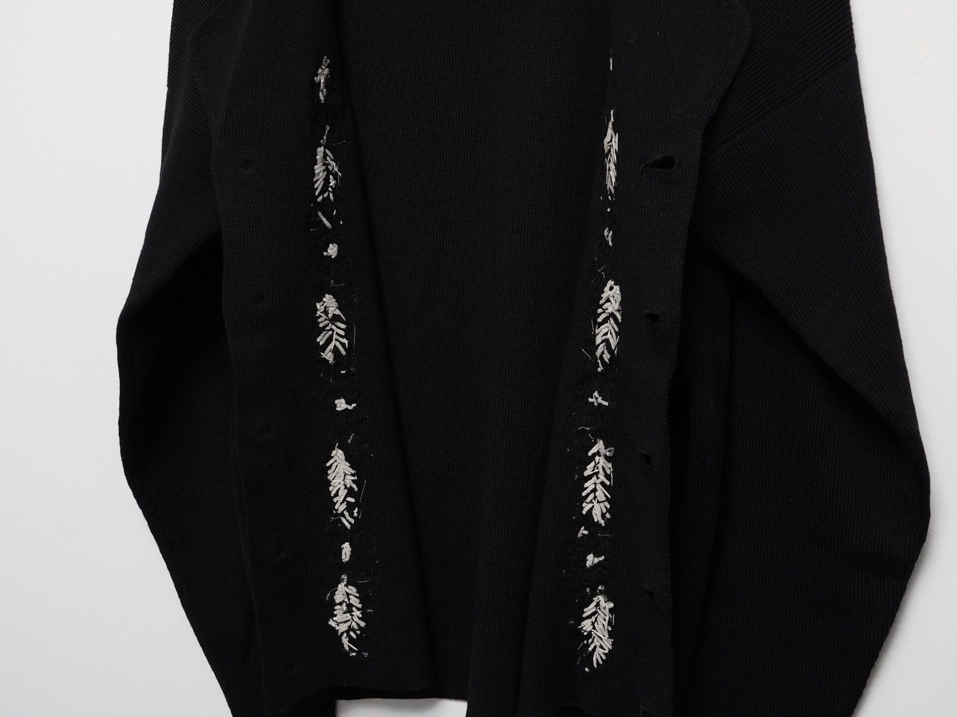 Yohji Yamamoto yohji yamamoto 1988aw black sweater Size US M / EU 48-50 / 2 - 4 Thumbnail