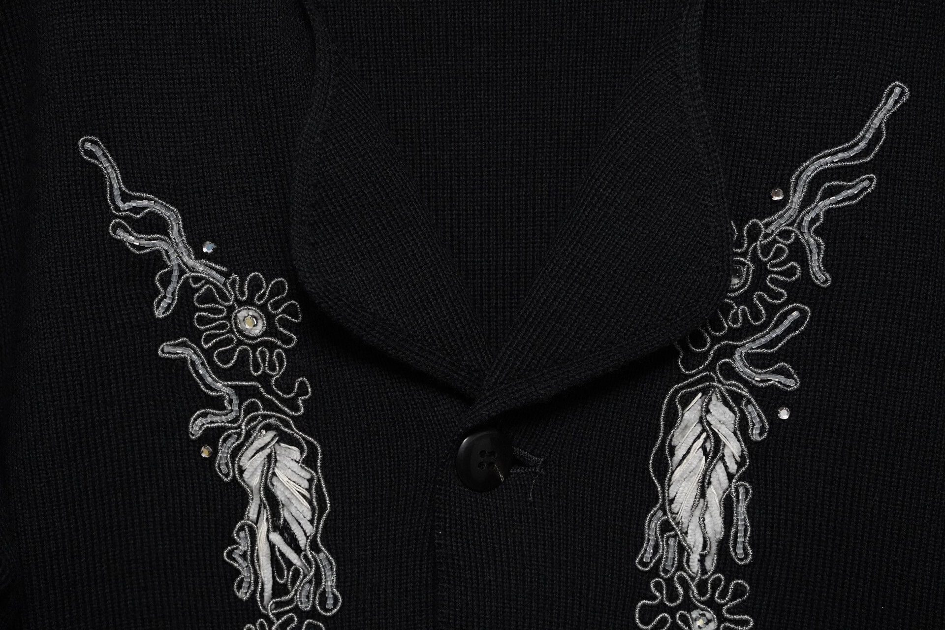 Yohji Yamamoto yohji yamamoto 1988aw black sweater Size US M / EU 48-50 / 2 - 5 Thumbnail