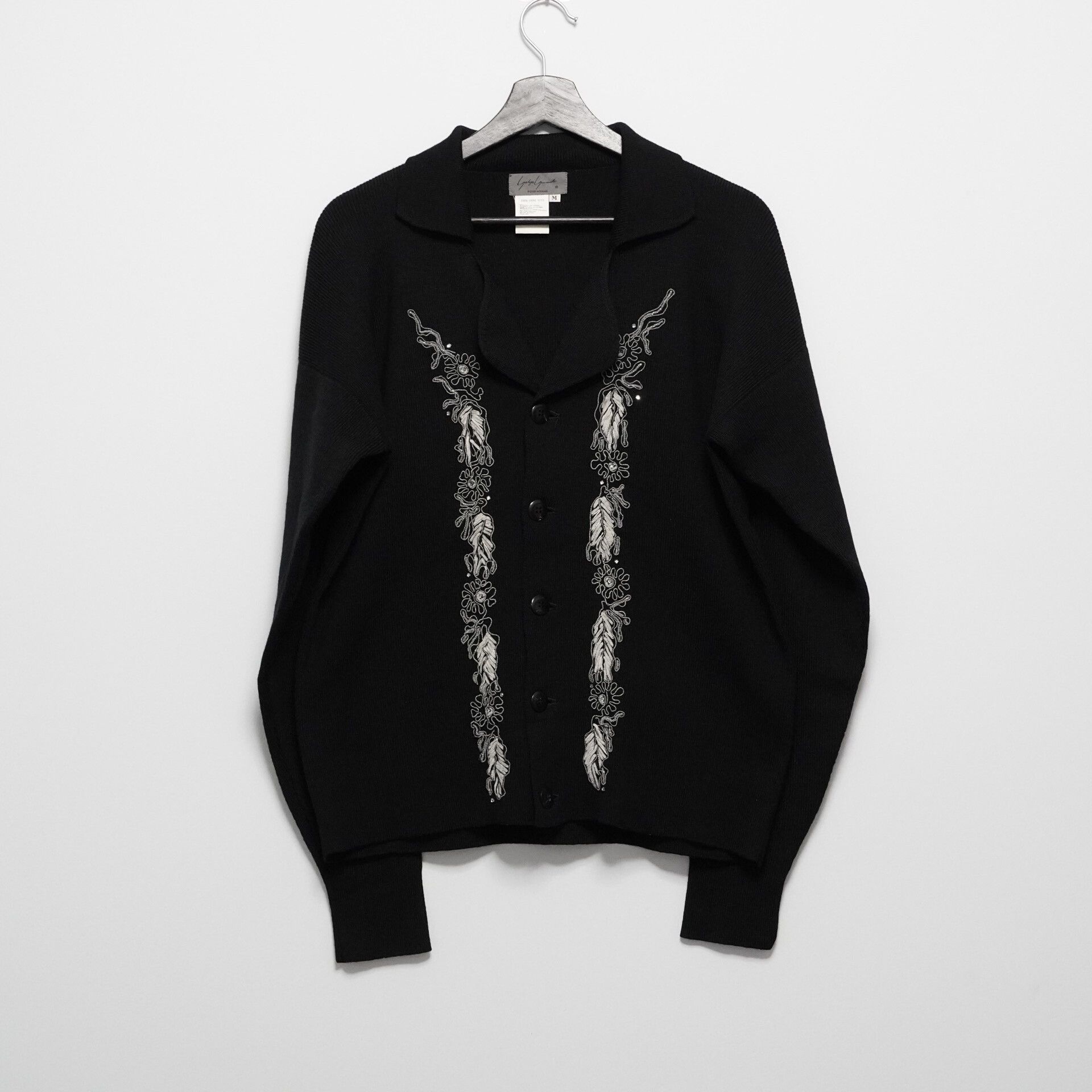 Yohji Yamamoto yohji yamamoto 1988aw black sweater Size US M / EU 48-50 / 2 - 2 Thumbnail