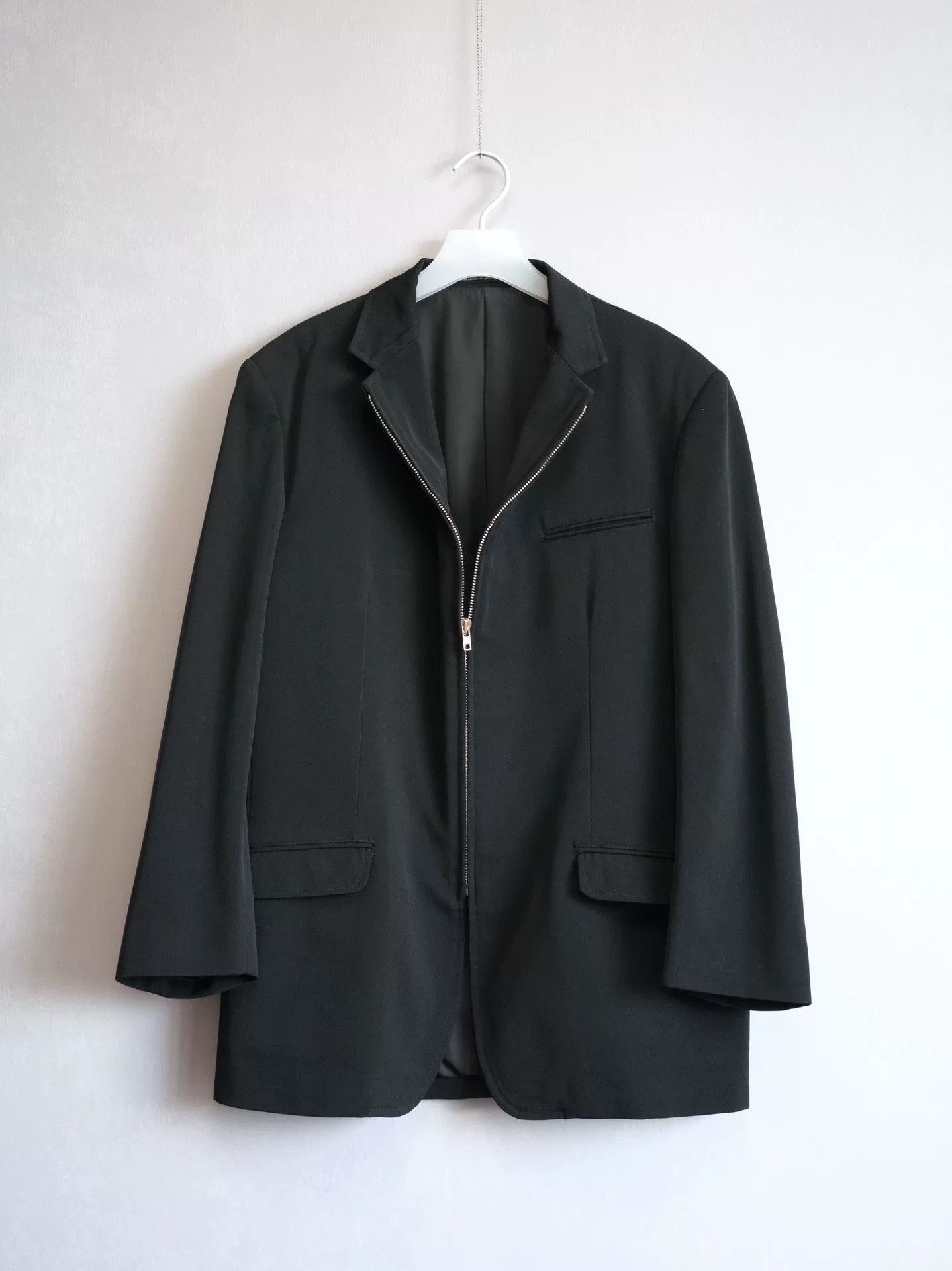 Yohji Yamamoto Yohji Yamamoto Leather Zip Jacket Size US L / EU 52-54 / 3 - 2 Thumbnail
