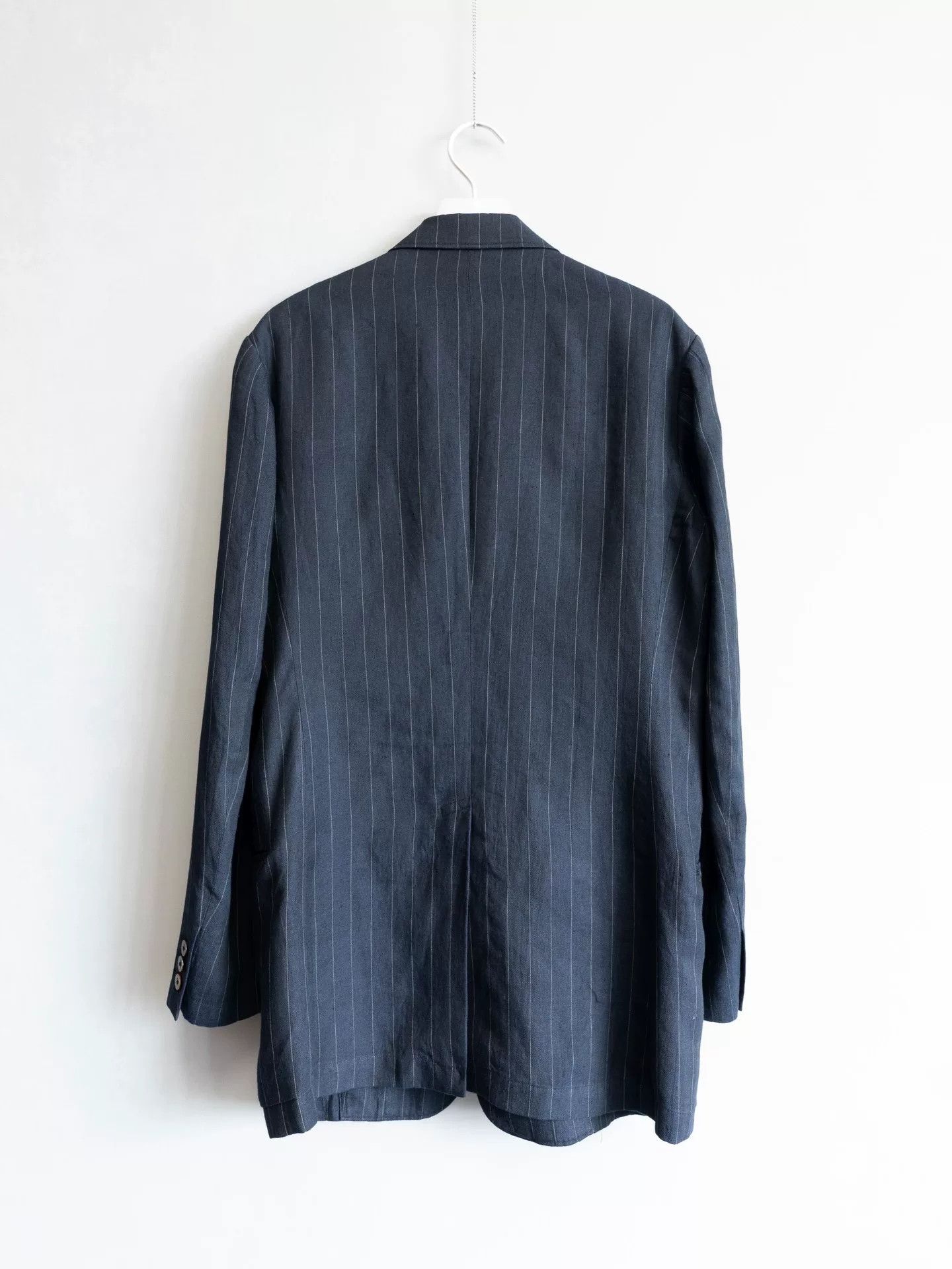 Yohji Yamamoto Yohji Yamamoto Striped Double-Layer Outer Jacket Size US M / EU 48-50 / 2 - 3 Thumbnail