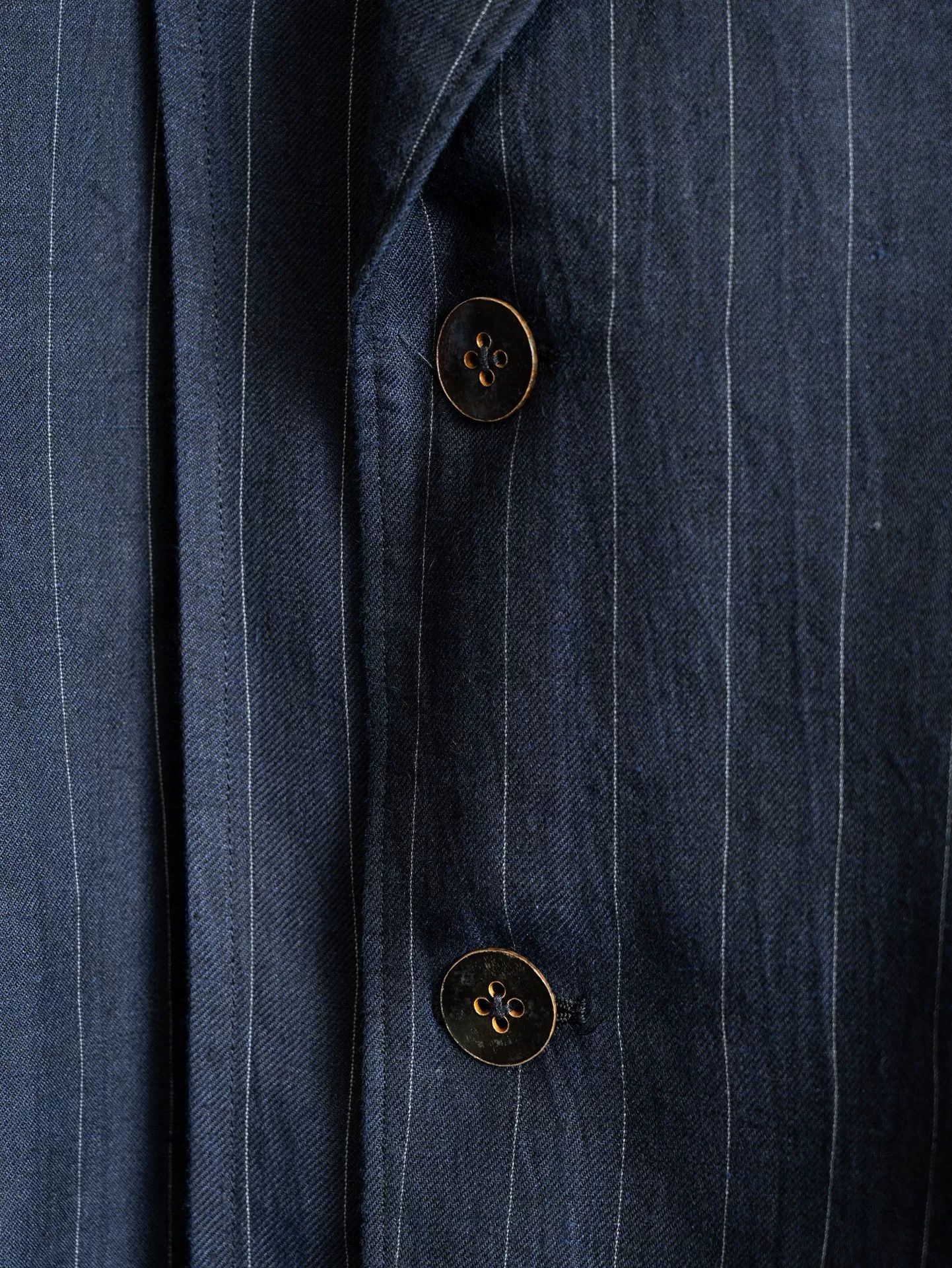 Yohji Yamamoto Yohji Yamamoto Striped Double-Layer Outer Jacket Size US M / EU 48-50 / 2 - 6 Thumbnail