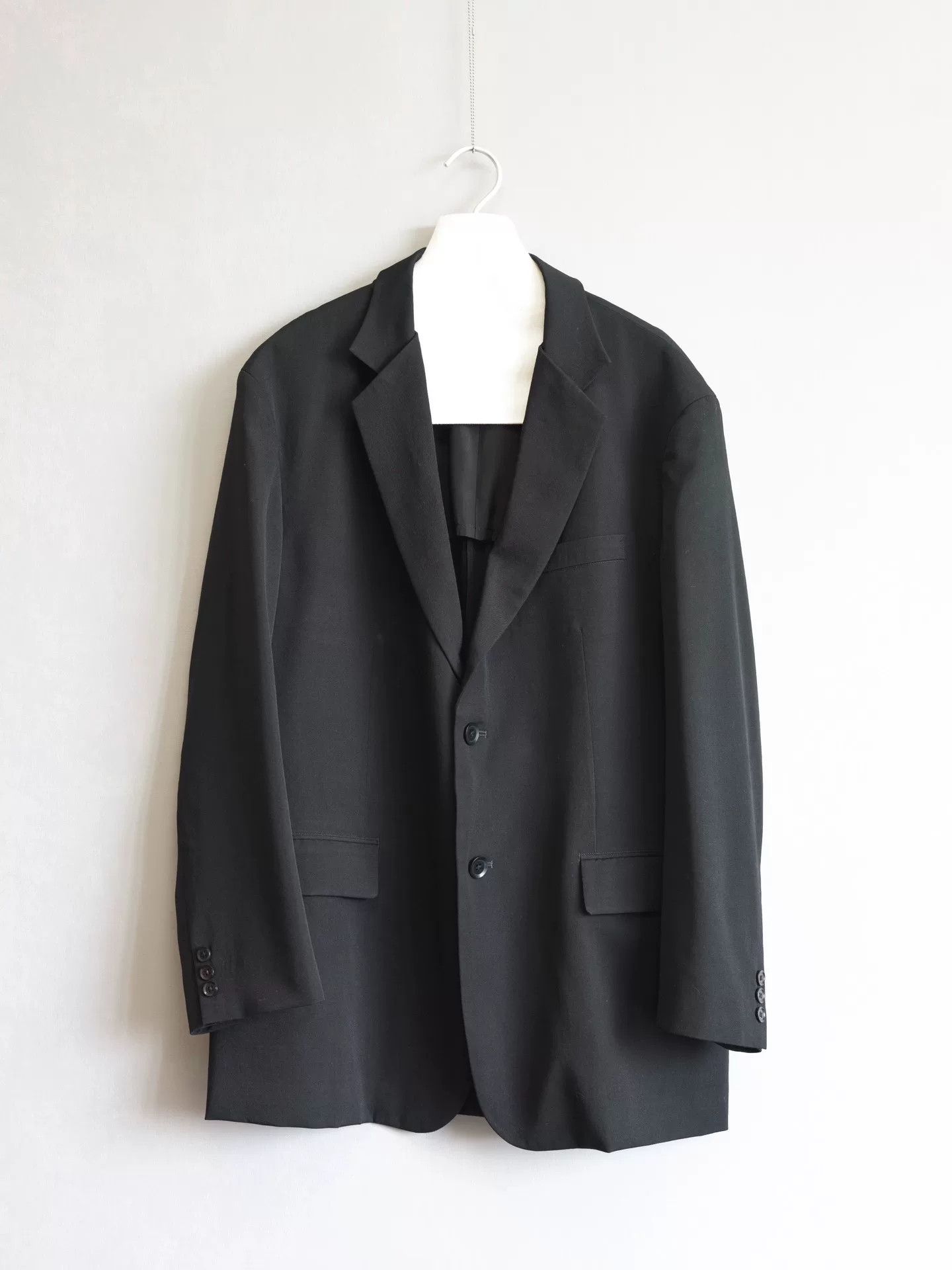 Yohji Yamamoto yohji yamamoto detachable collar jacket Size US L / EU 52-54 / 3 - 4 Thumbnail