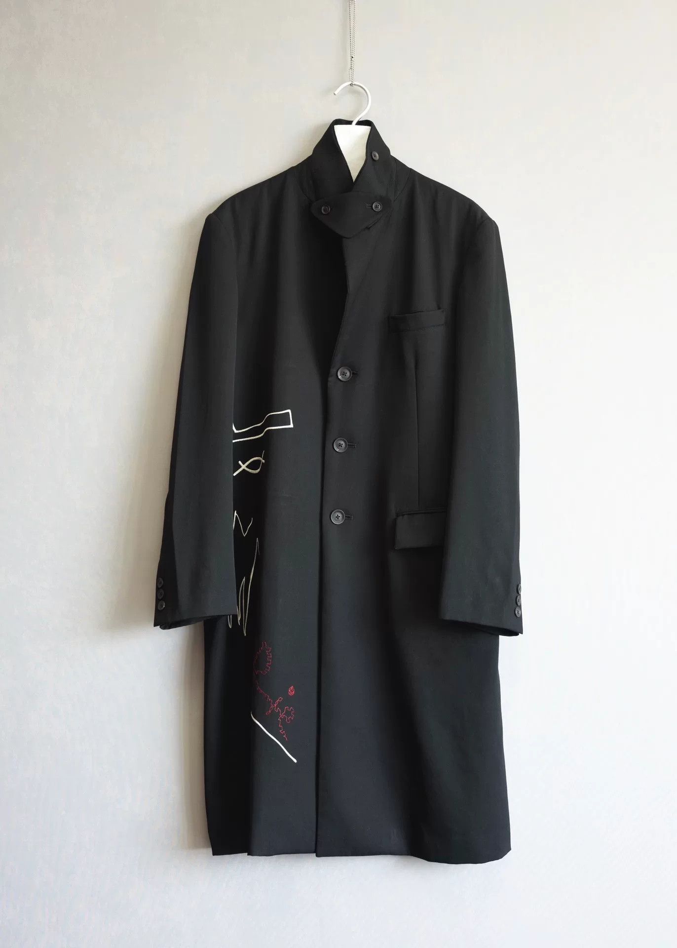 Yohji Yamamoto Yohji Yamamoto Dr. Jacket Coat 22SS Size US M / EU 48-50 / 2 - 2 Thumbnail