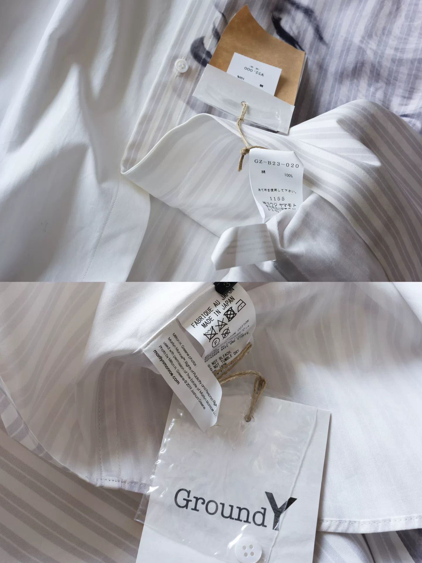 Yohji Yamamoto yohji yamamoto marilyn monroe shirt Size M / US 6-8 / IT 42-44 - 7 Thumbnail