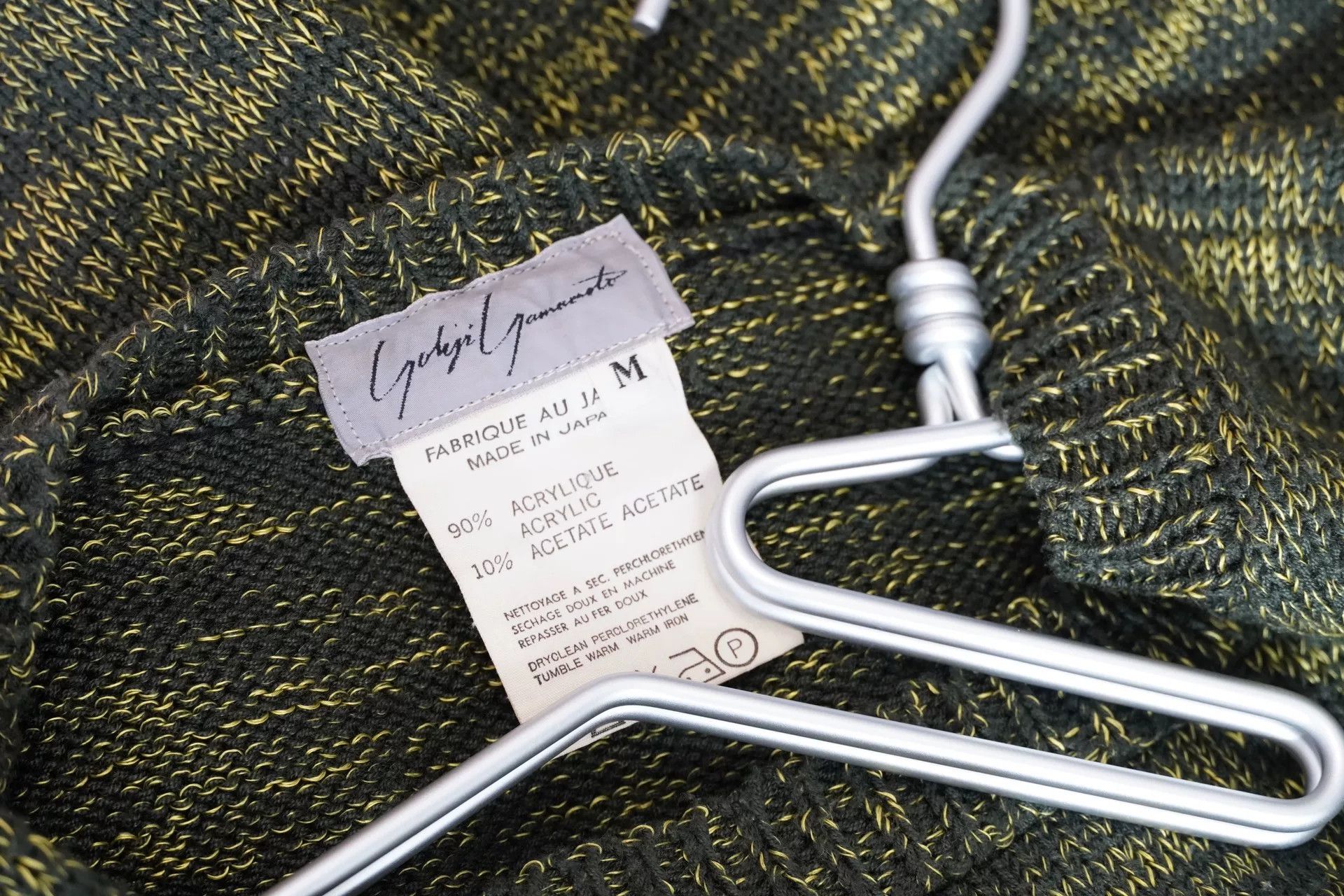 Yohji Yamamoto Yohji Yamamoto Button-Up Knit Sweater Coat Size M / US 6-8 / IT 42-44 - 6 Thumbnail