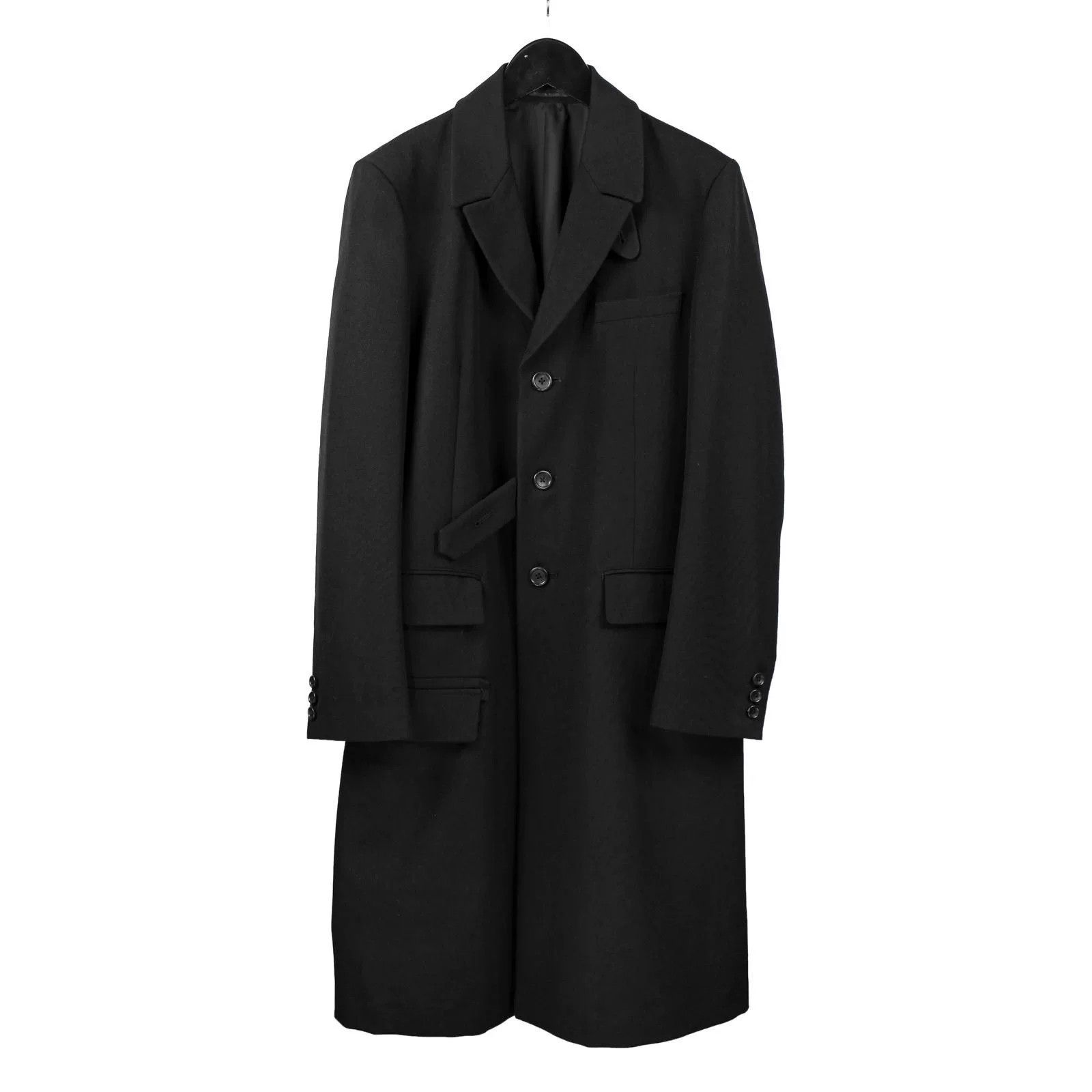 yohji yamamoto dr. jkt wool coat