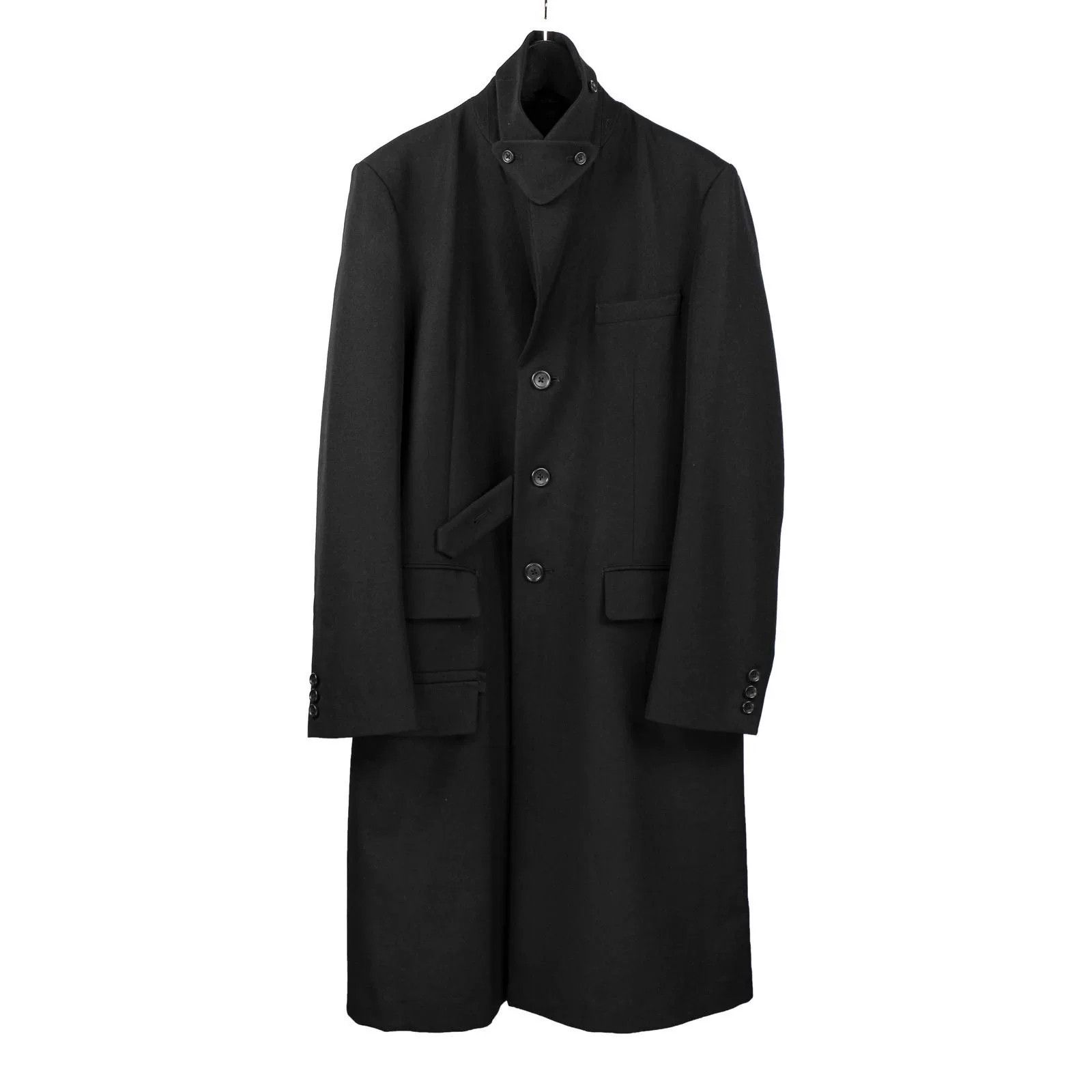 yohji yamamoto dr. jkt wool coat