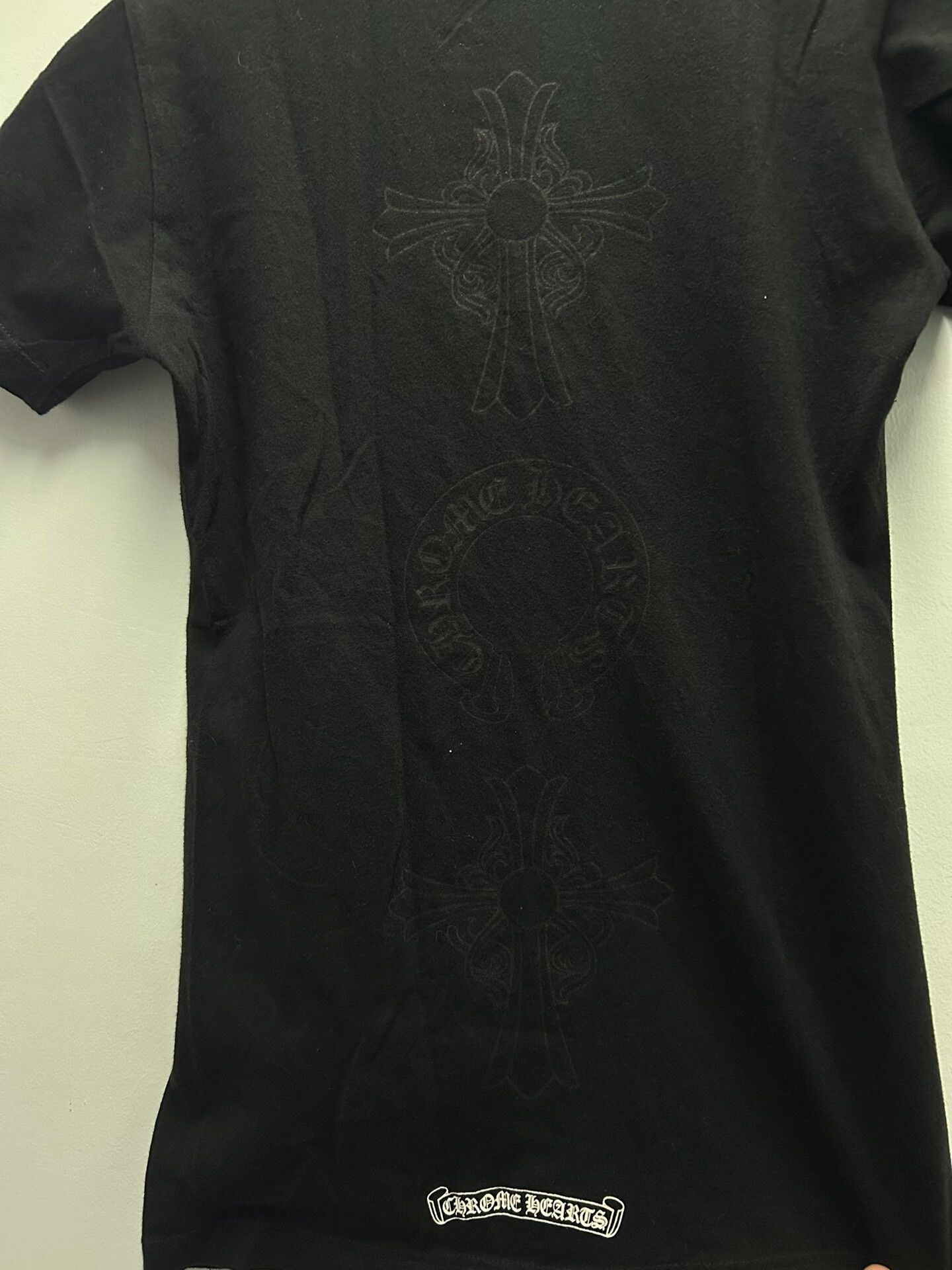 Chrome Hearts chrome hearts deep v-neck short sleeve top Size XS / US 0-2 / IT 36-38 - 5 Thumbnail