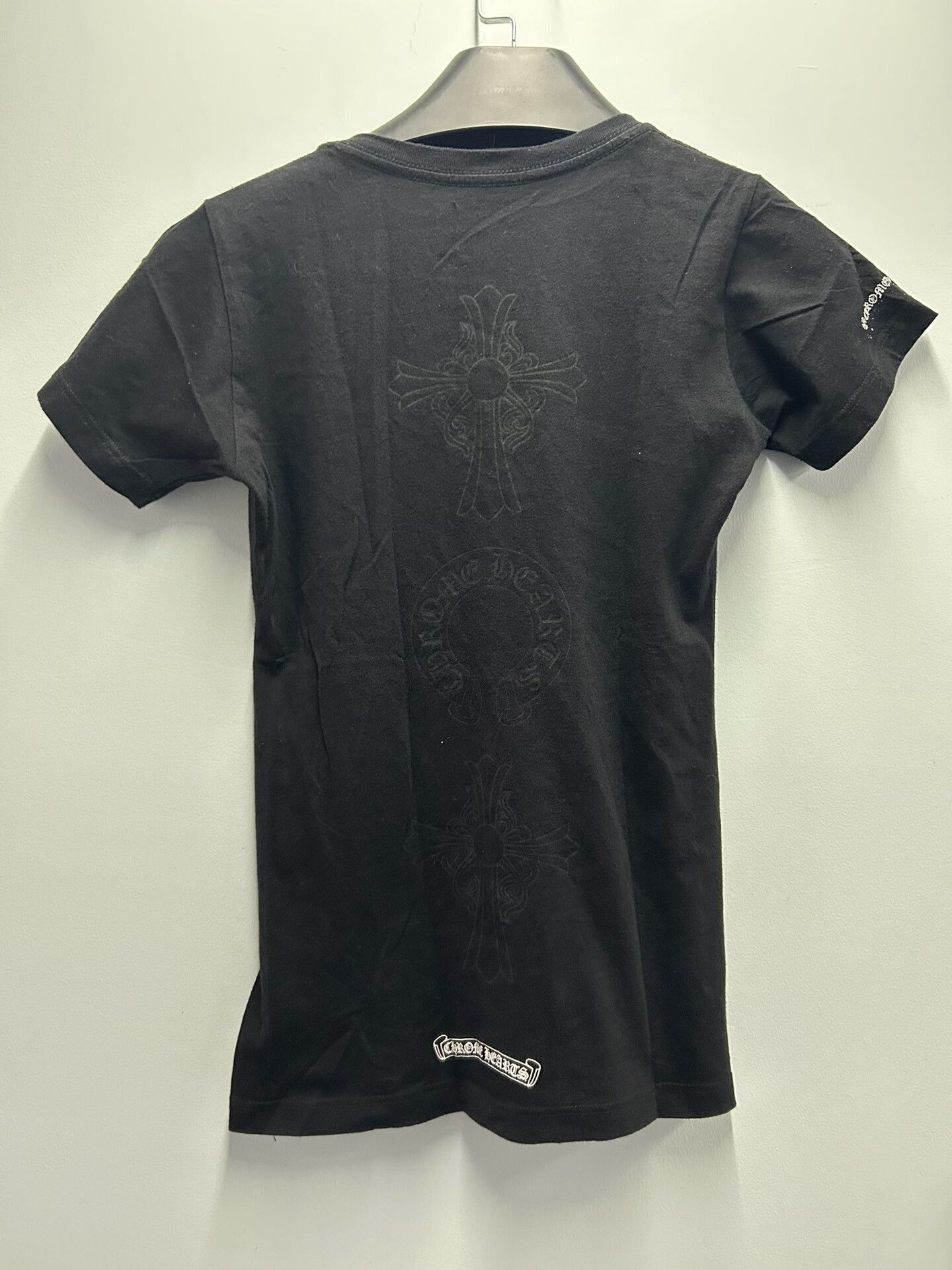 Chrome Hearts chrome hearts deep v-neck short sleeve top Size XS / US 0-2 / IT 36-38 - 4 Thumbnail