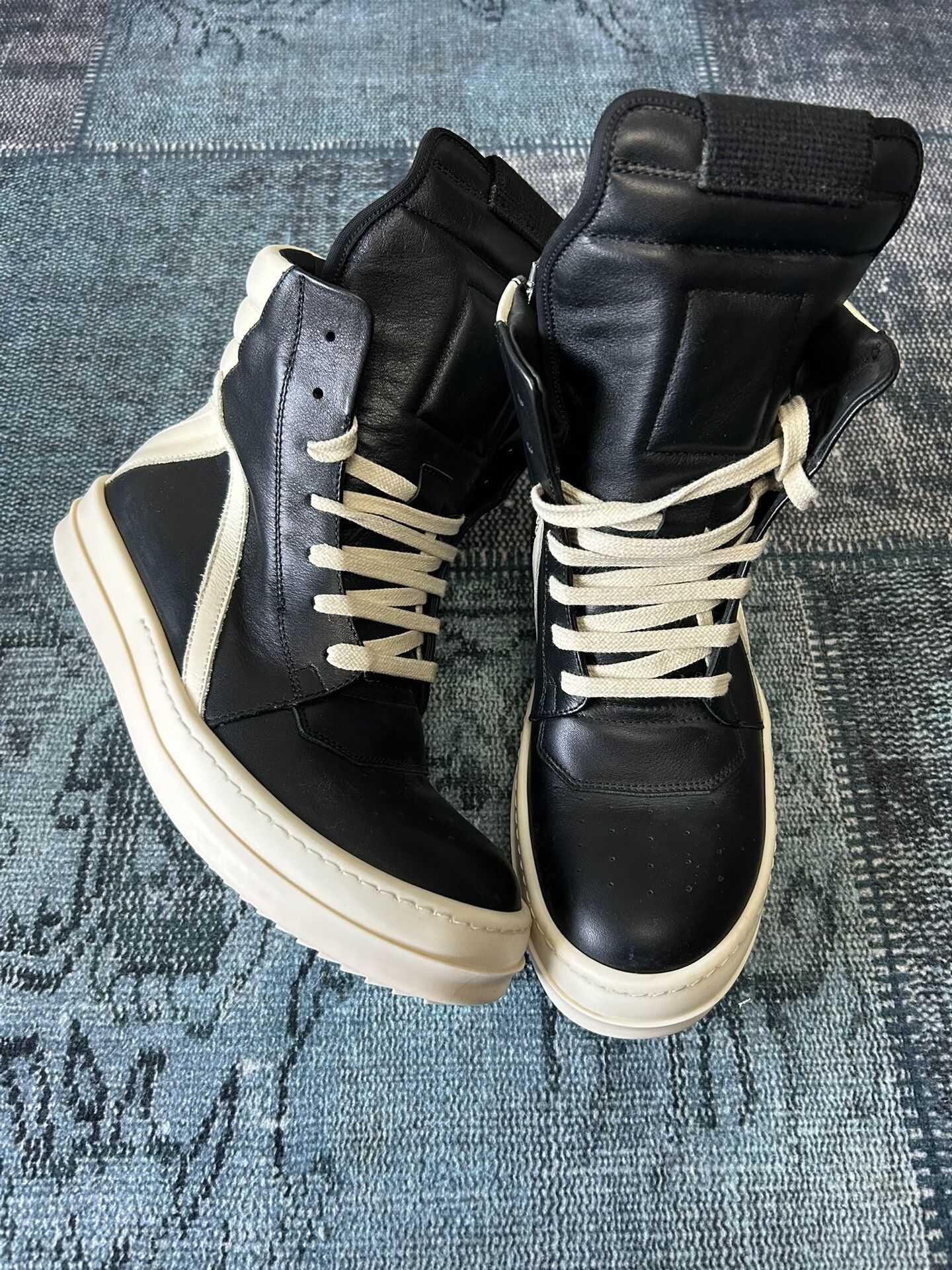 Rick Owens rick owens stylish high-top sneakers size 38.5 Size US 7.5 / EU 40-41 - 2 Thumbnail