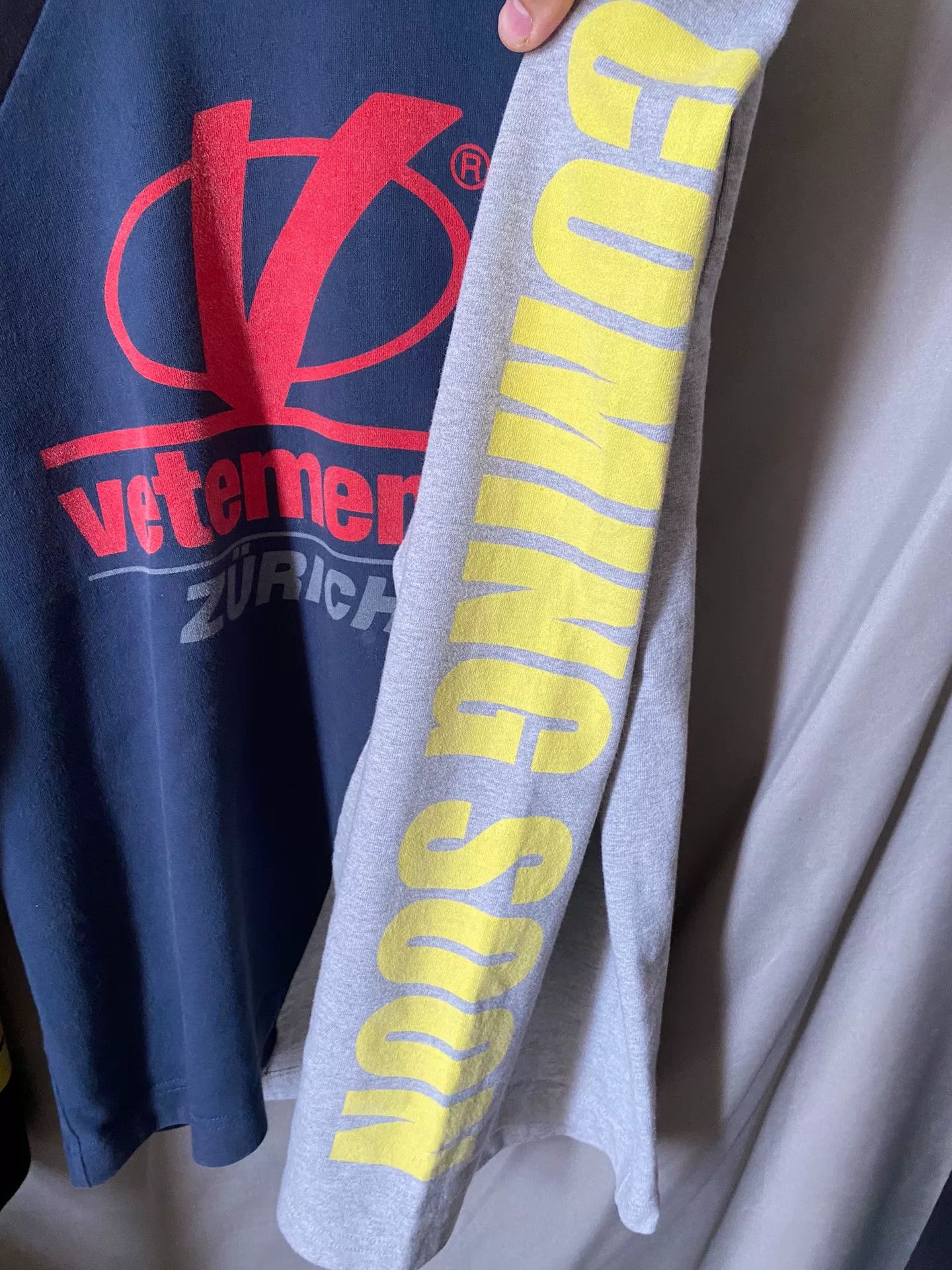 Vetements vetements color block long sleeve shirt Size US M / EU 48-50 / 2 - 3 Thumbnail