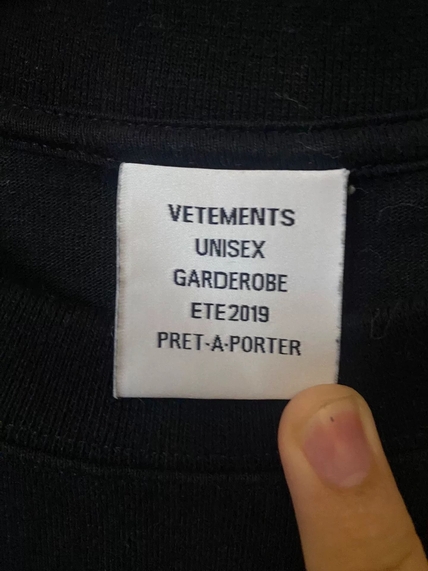 Vetements vetements 19ss viktor tsoi tribute t-shirt Size US M / EU 48-50 / 2 - 3 Thumbnail