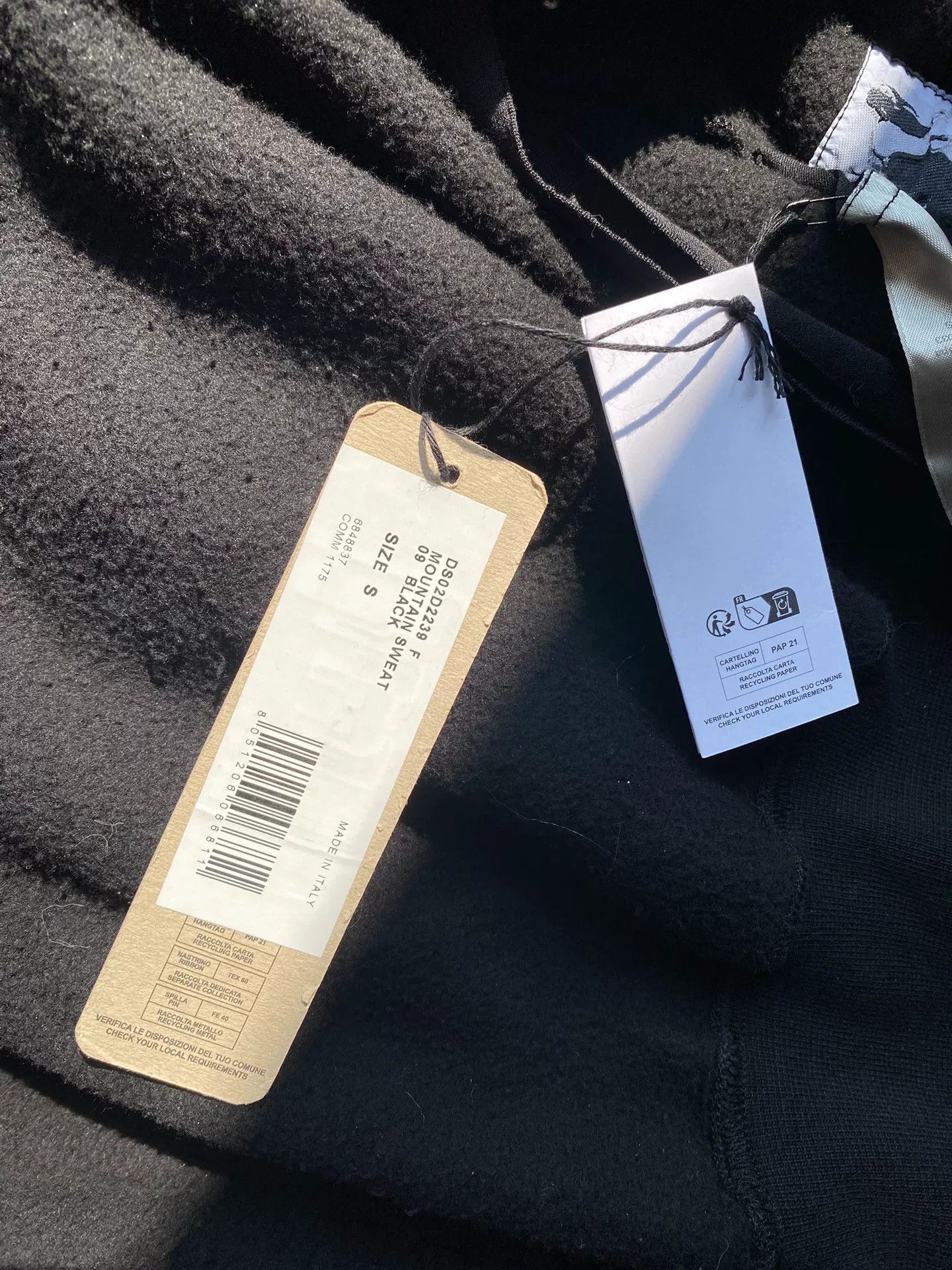 Rick Owens Drkshdw black high-neck jacket by rick owens Size S / US 4 / IT 40 - 3 Thumbnail