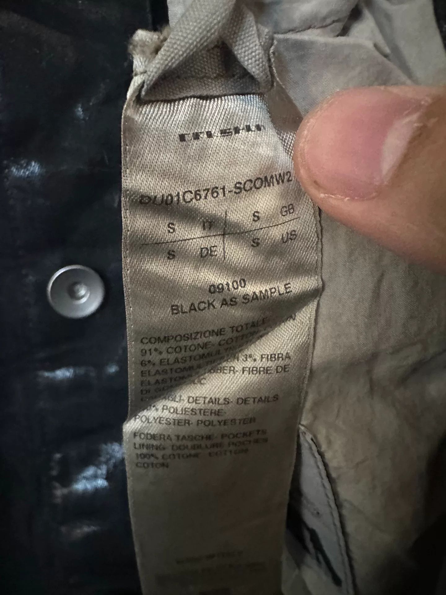 Rick Owens Drkshdw rick owens drkshdw color block long sleeve jacket Size US S / EU 44-46 / 1 - 4 Thumbnail