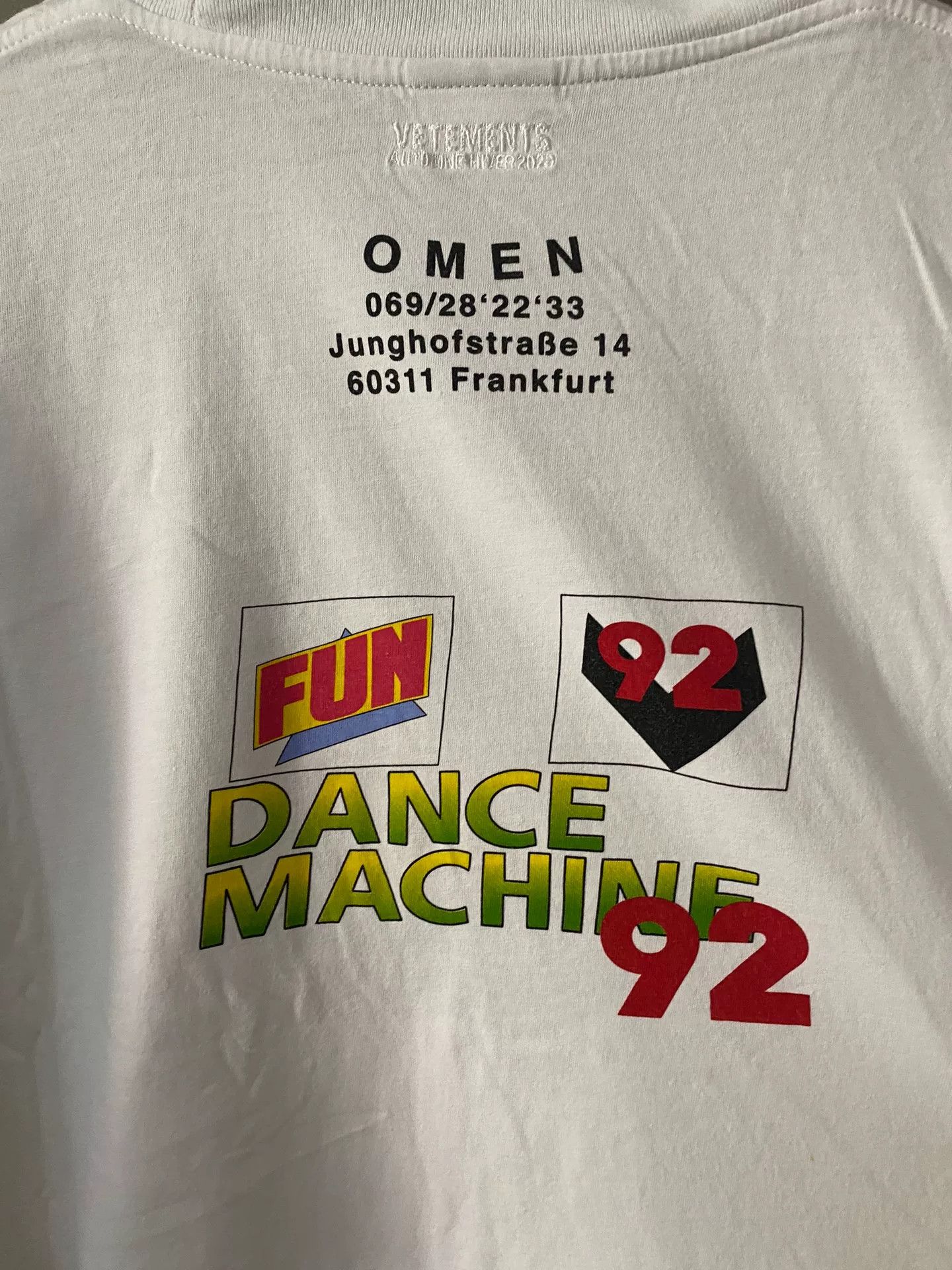Vetements vetements long sleeve dance t-shirt Size US M / EU 48-50 / 2 - 4 Thumbnail