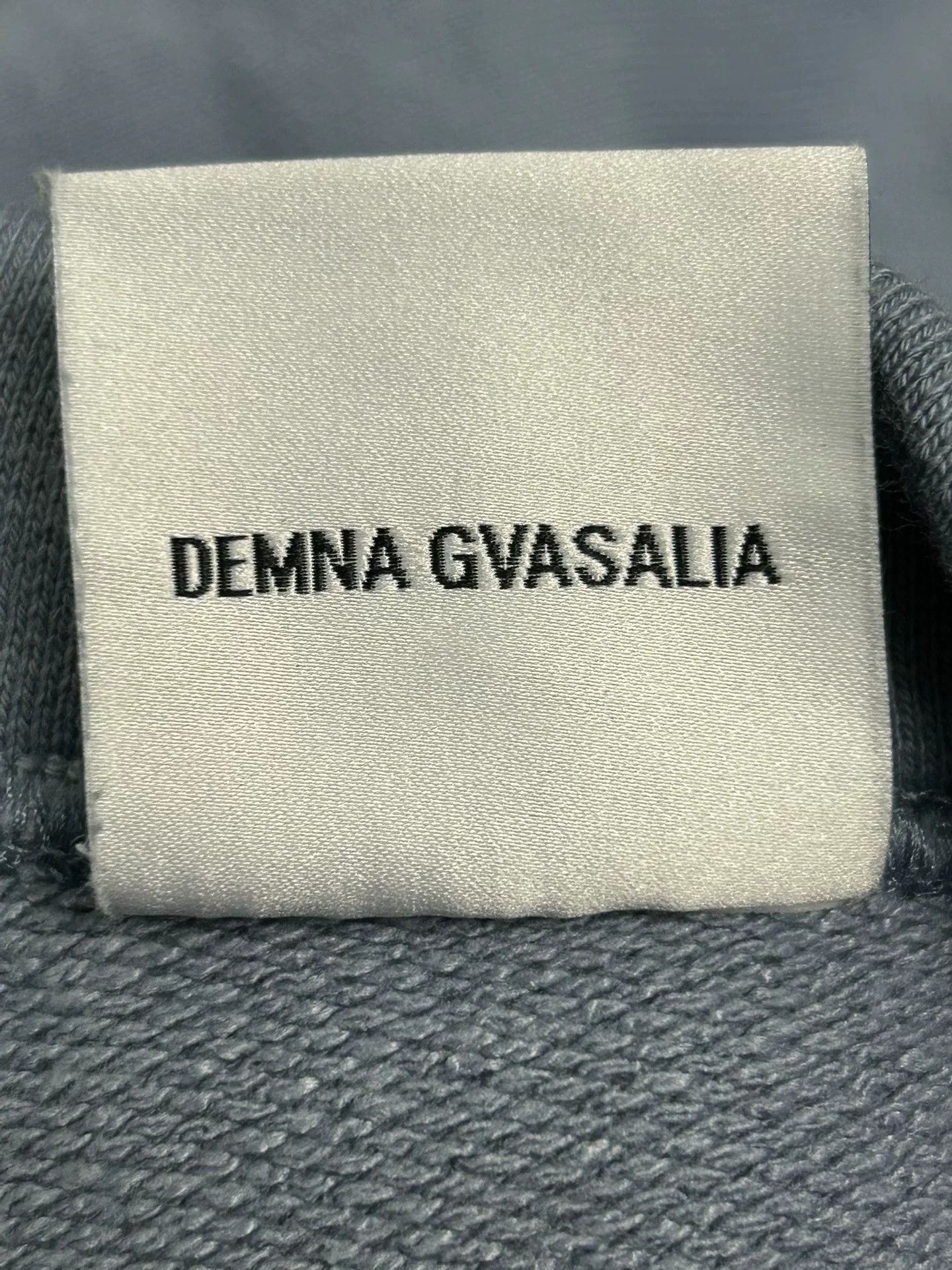 Vetements shoulder cutout hoodie in gray Size S / US 4 / IT 40 - 3 Thumbnail