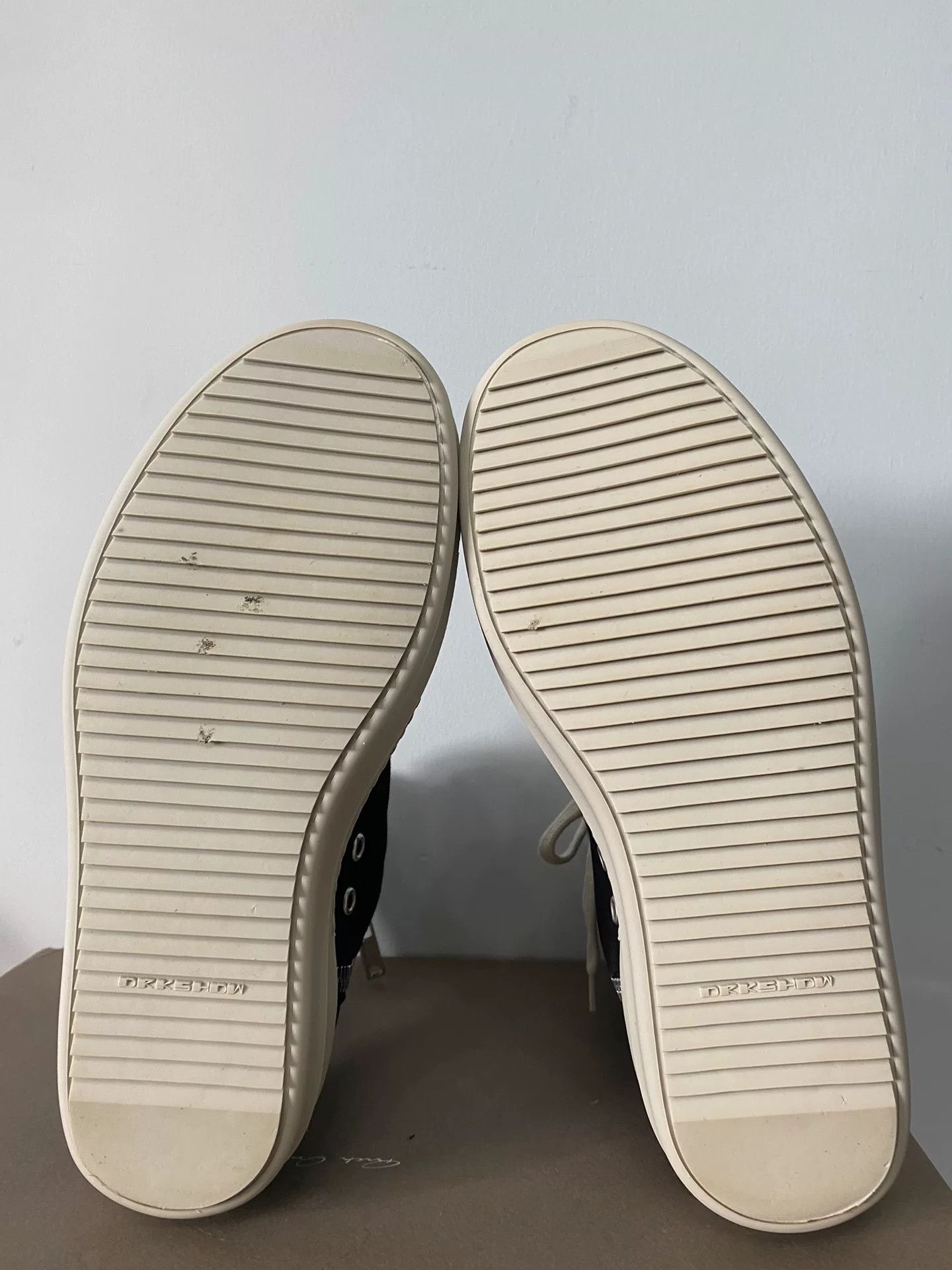 Rick Owens rick owens high-top canvas sneakers size 39.5 Size US 7.5 / EU 40-41 - 5 Thumbnail