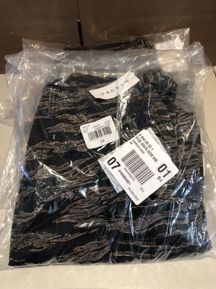 Pacsun Pacsun Tiger Camo Cargo Pants Straight Fit Size US 29 - 4 Thumbnail