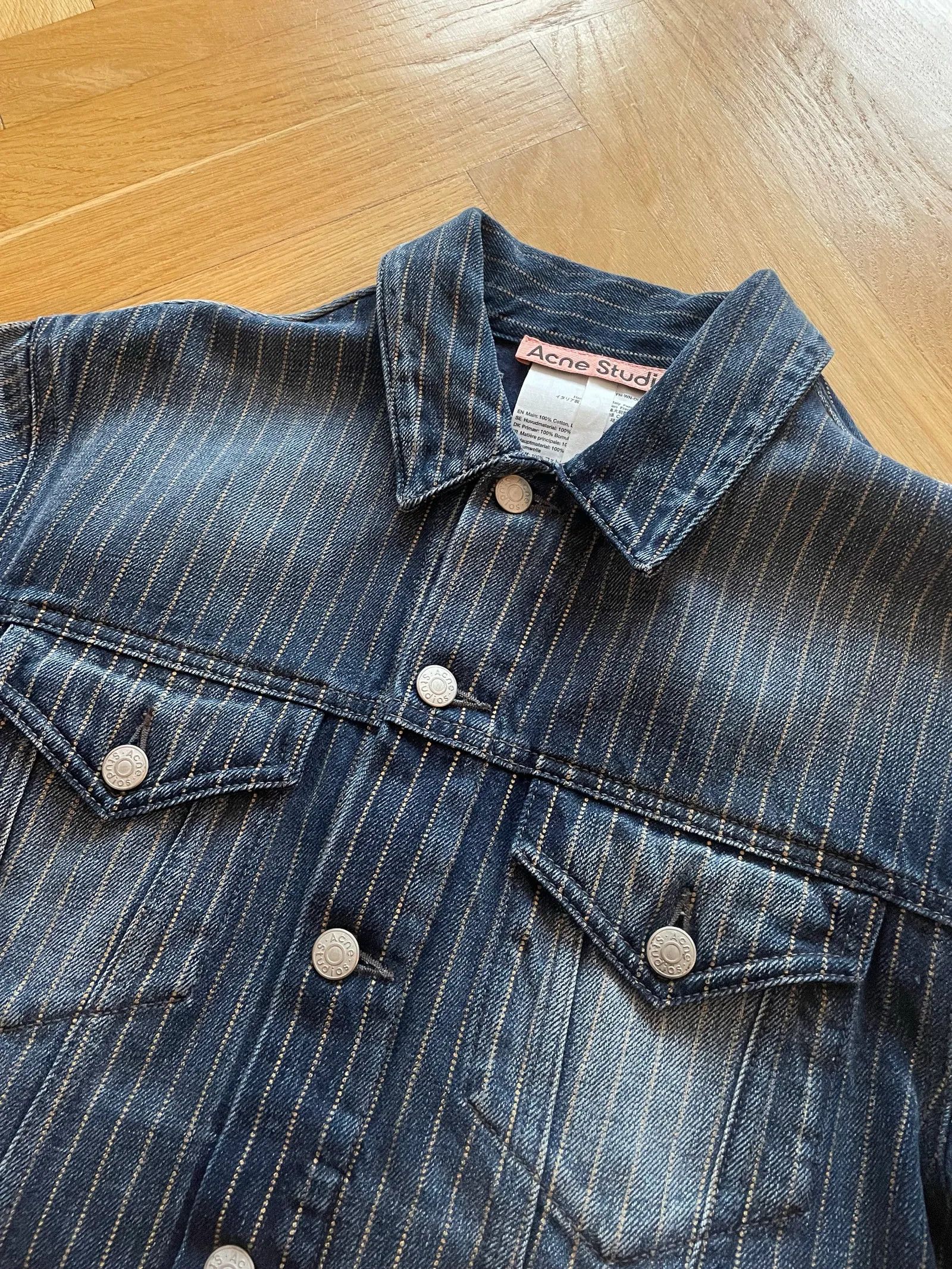 Acne Studios Acne Studios Patchwork Denim Jacket Jacket Size US M / EU 48-50 / 2 - 2 Thumbnail