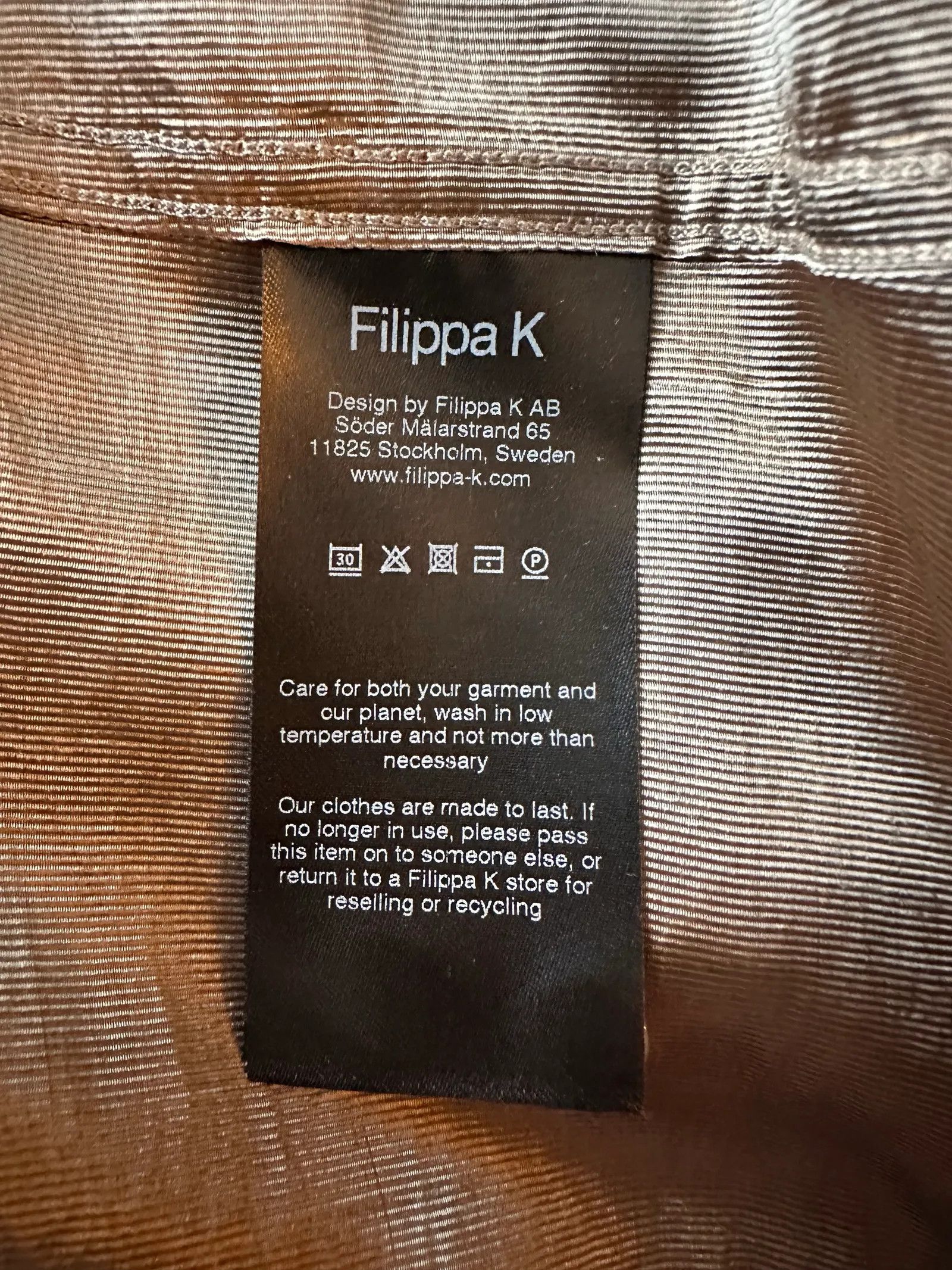Filippa K Filippa K Akira Metallic Shirt Shirt Size XS / US 0-2 / IT 36-38 - 6 Thumbnail