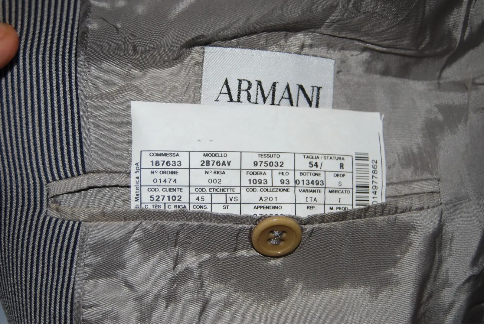 Armani Armani Armani Collezioni Blazer Size XL / US 12-14 / IT 48-50 - 8 Thumbnail