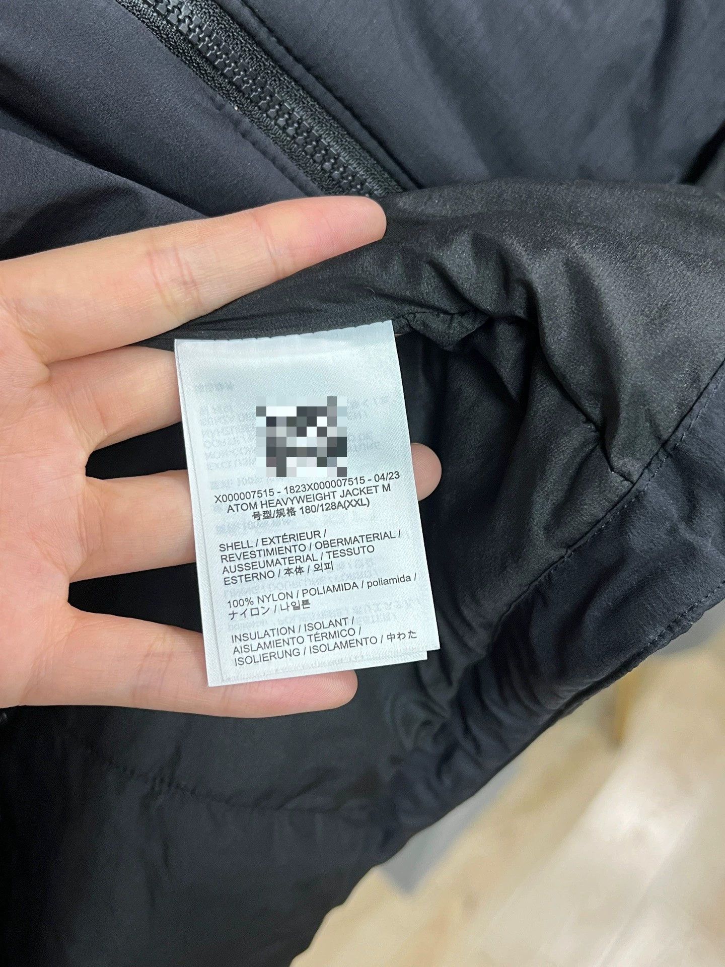 Arc'teryx arcteryx atom cotton jacket in black Size US XXL / EU 58 / 5 - 3 Thumbnail