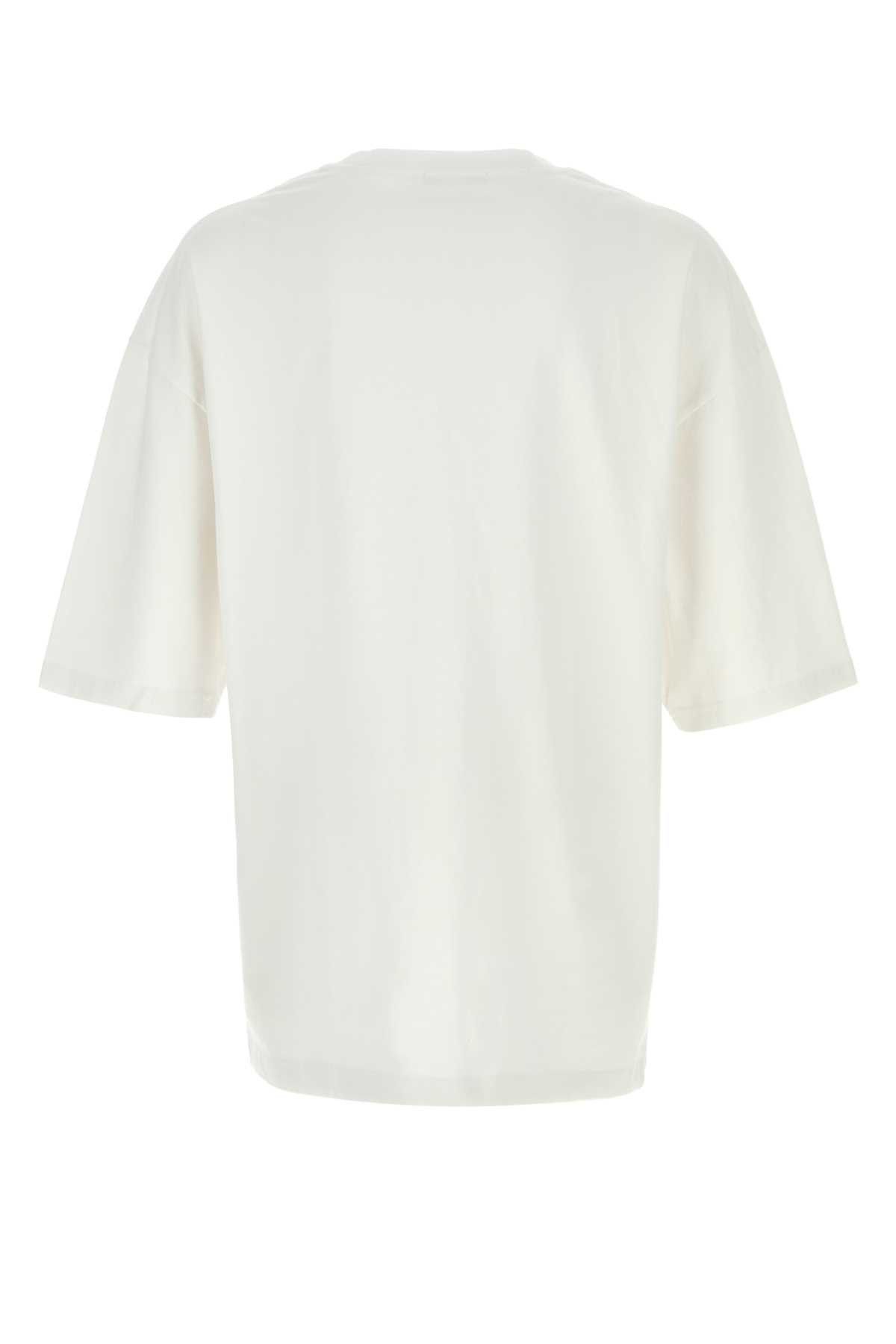 Willy Chavarria White Cotton Oversize Chavarria Prayer Services T-Shirt Size US M / EU 48-50 / 2 - 2 Thumbnail