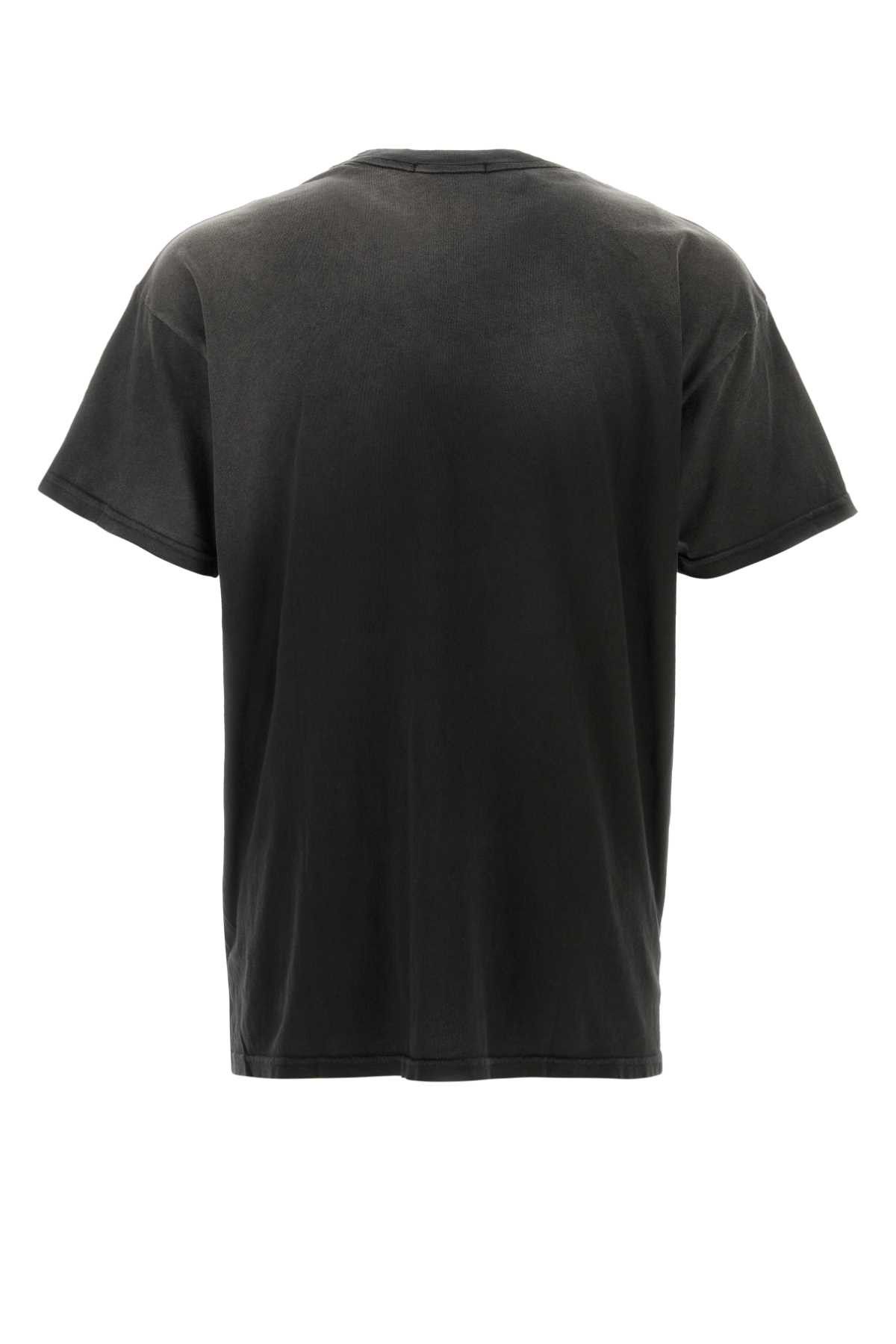 Willy Chavarria Slate Cotton San Chachi T-Shirt Size US S / EU 44-46 / 1 - 2 Thumbnail
