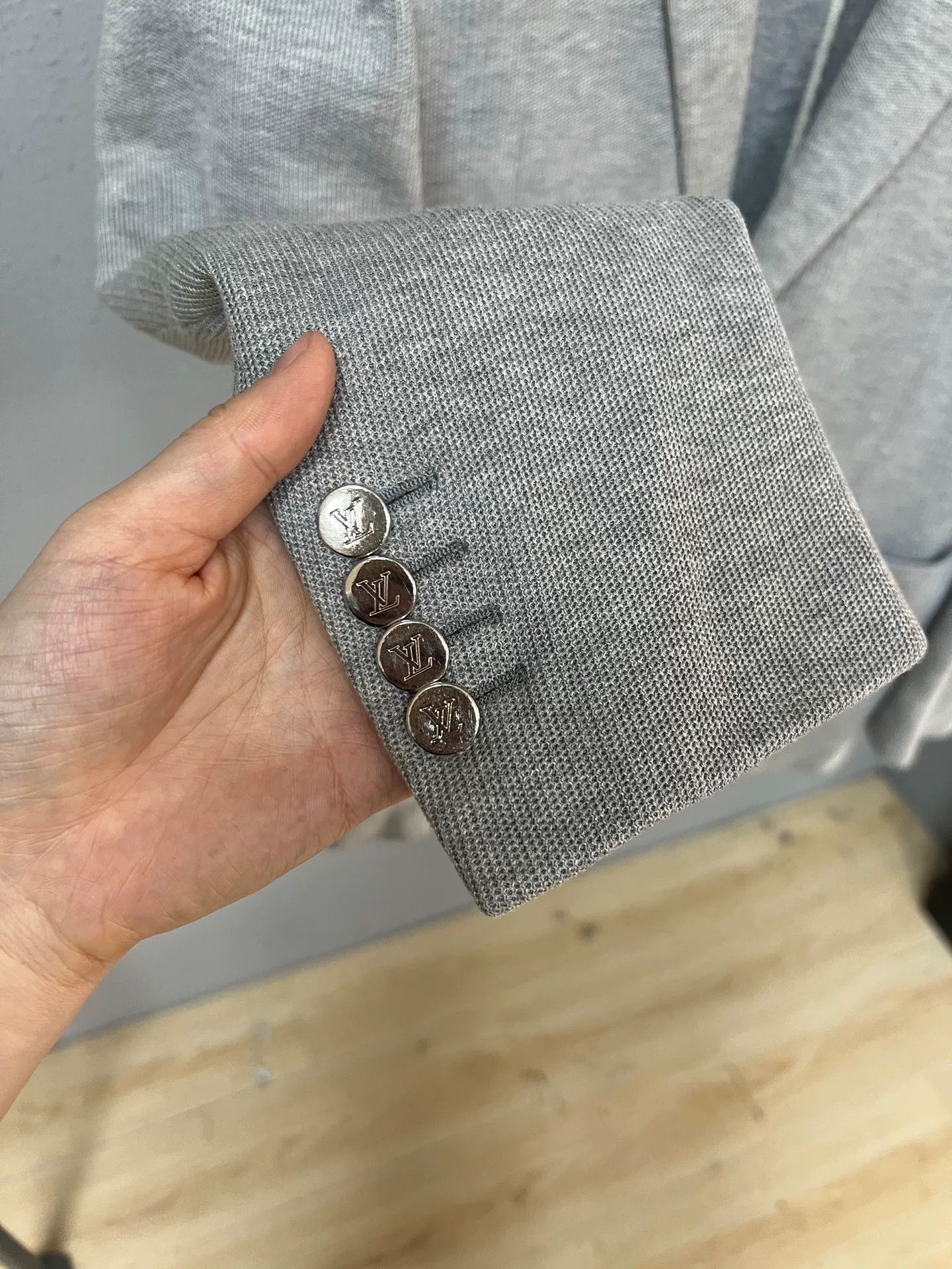 Louis Vuitton gray blazer jacket size 52 Size US L / EU 52-54 / 3 - 4 Thumbnail
