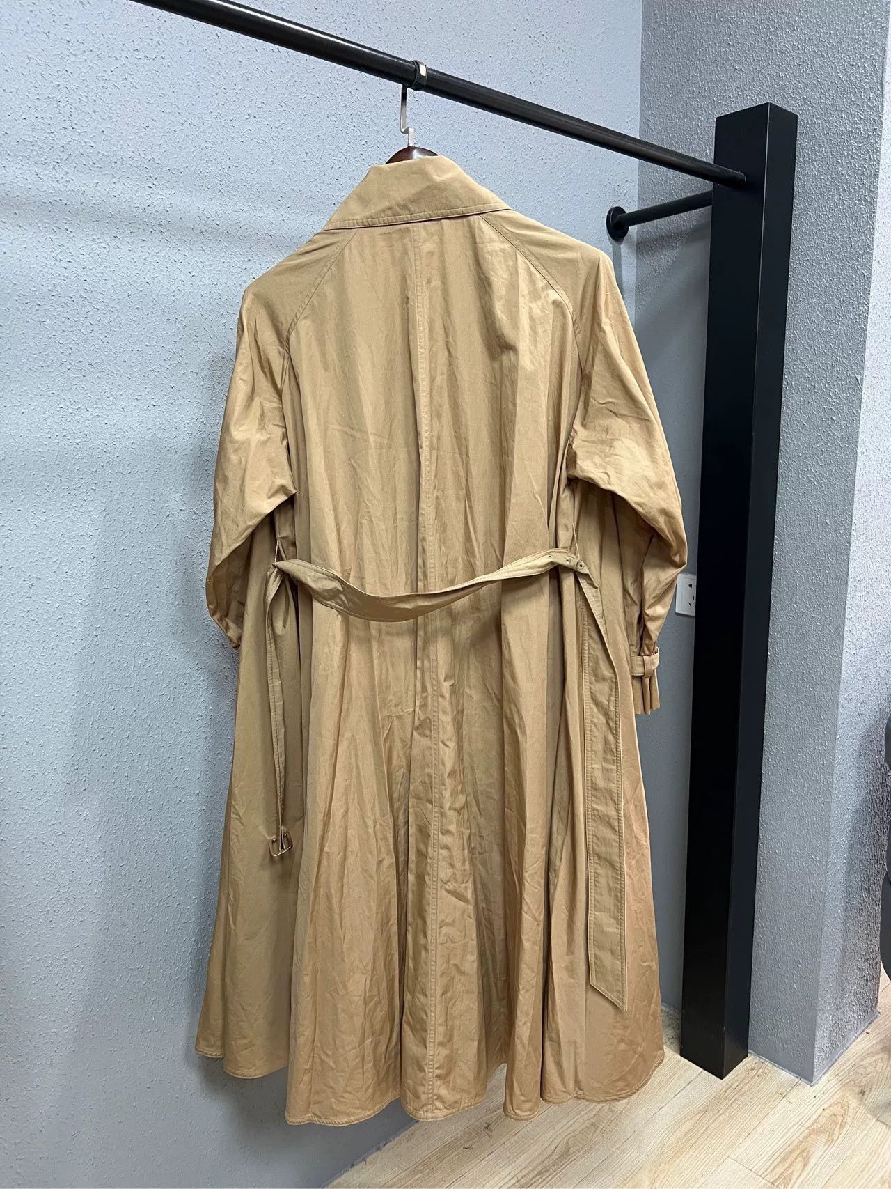 Max Mara Maxmara Double-Breasted Trench Coat Size 34 Size XS / US 0-2 / IT 36-38 - 2 Thumbnail