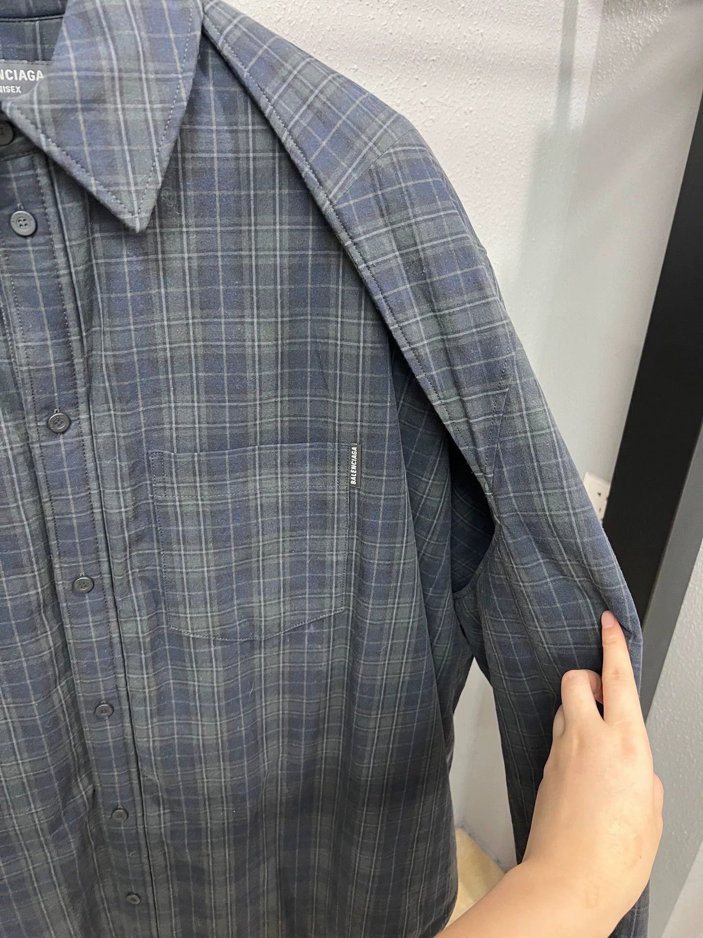 Balenciaga Balenciaga Deconstructed Cotton Shirt Size US XS / EU 42 / 0 - 3 Thumbnail