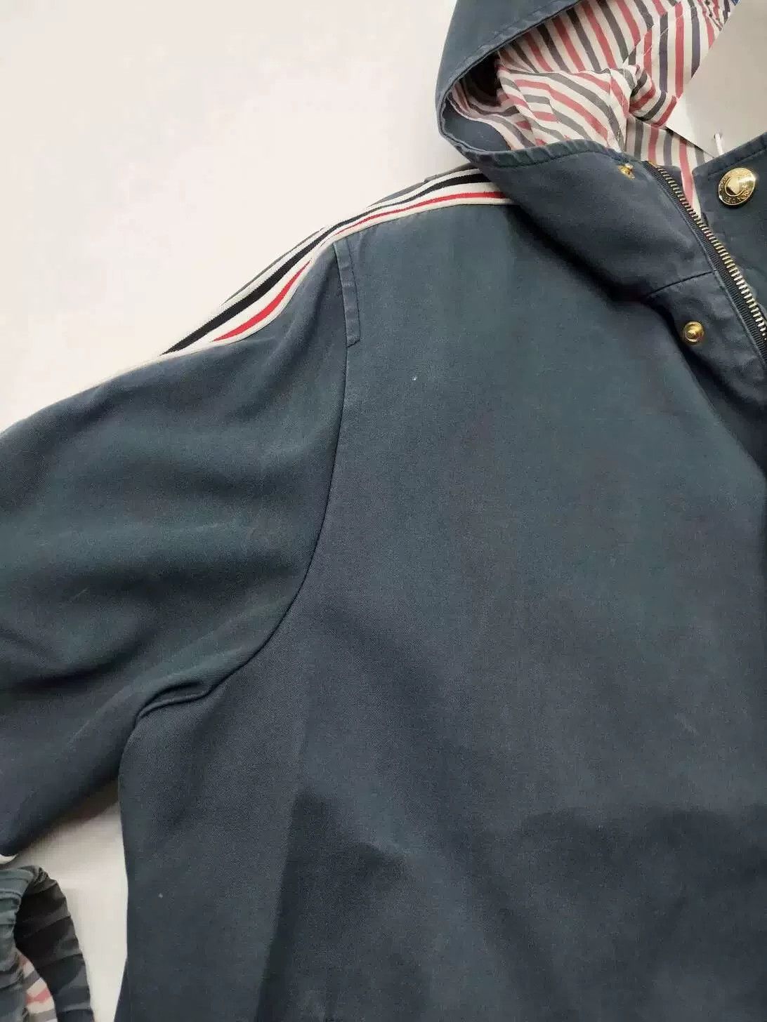 Thom Browne Thom Browne Windbreaker Jacket with Logo Size US M / EU 48-50 / 2 - 9 Thumbnail