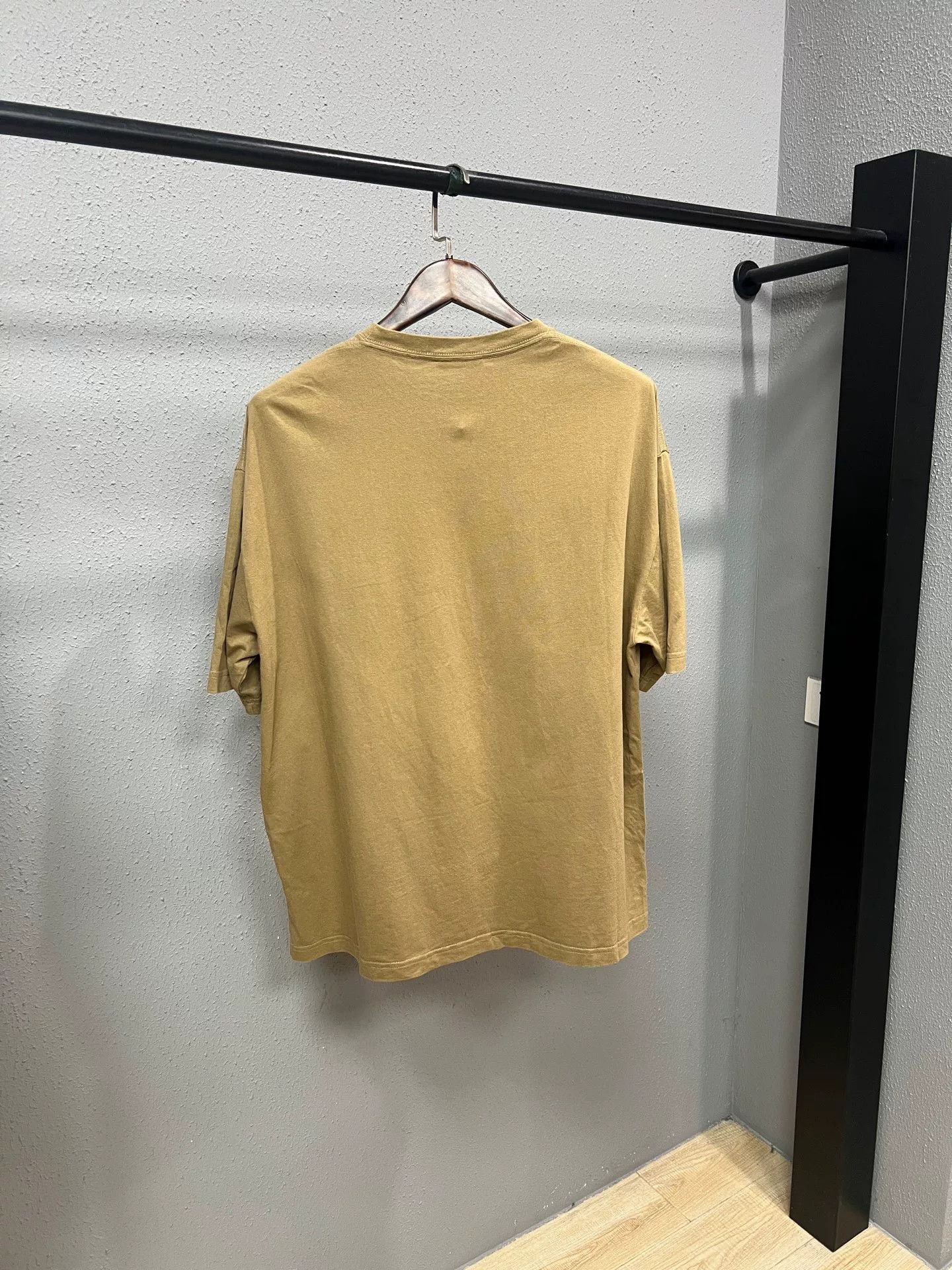 Balenciaga Balenciaga Khaki Short Sleeve Shirt Size US M / EU 48-50 / 2 - 2 Thumbnail