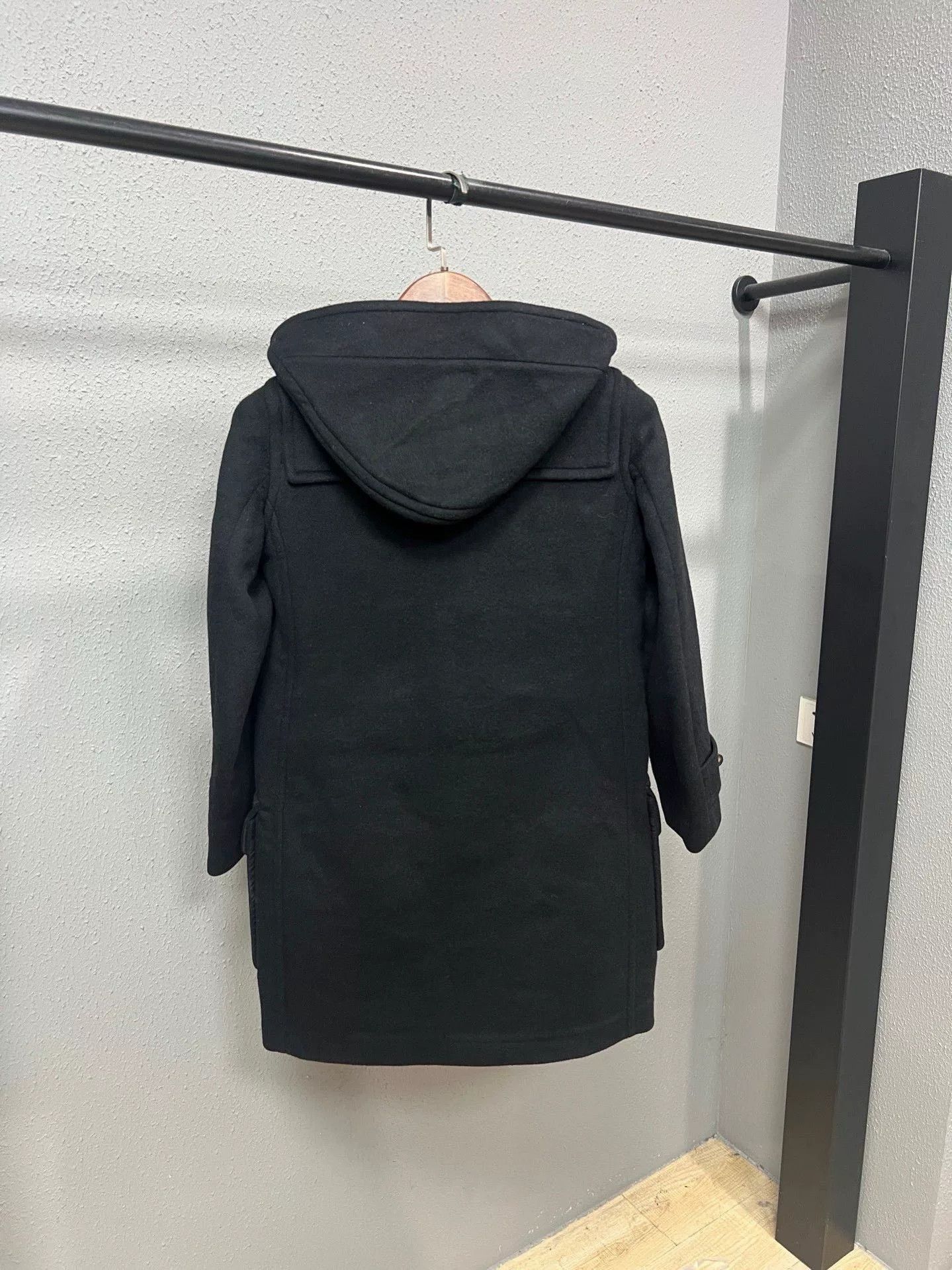 Burberry black burberry toggle coat with hood Size XS / US 0-2 / IT 36-38 - 2 Thumbnail