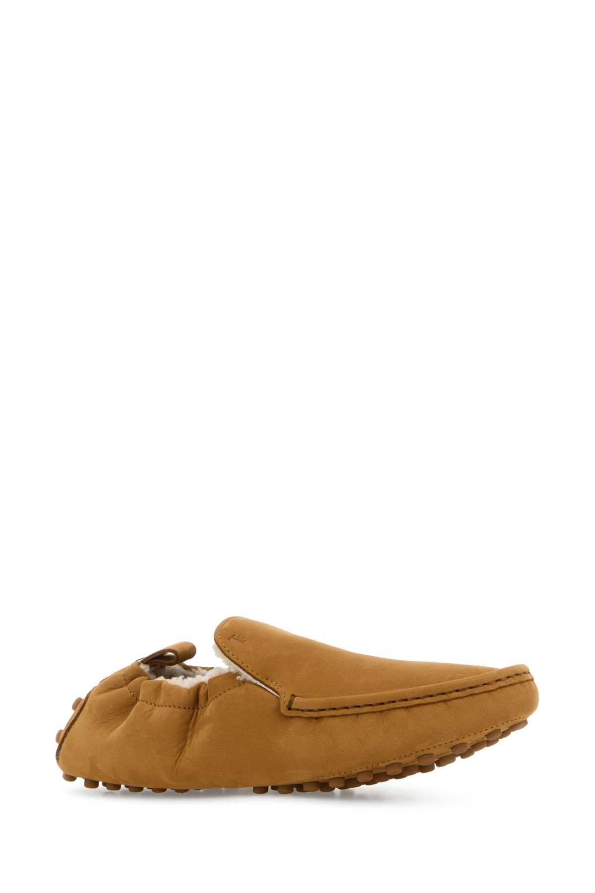 Tod's Camel Suede Loafers Size US 11 / IT 41 - 2 Thumbnail