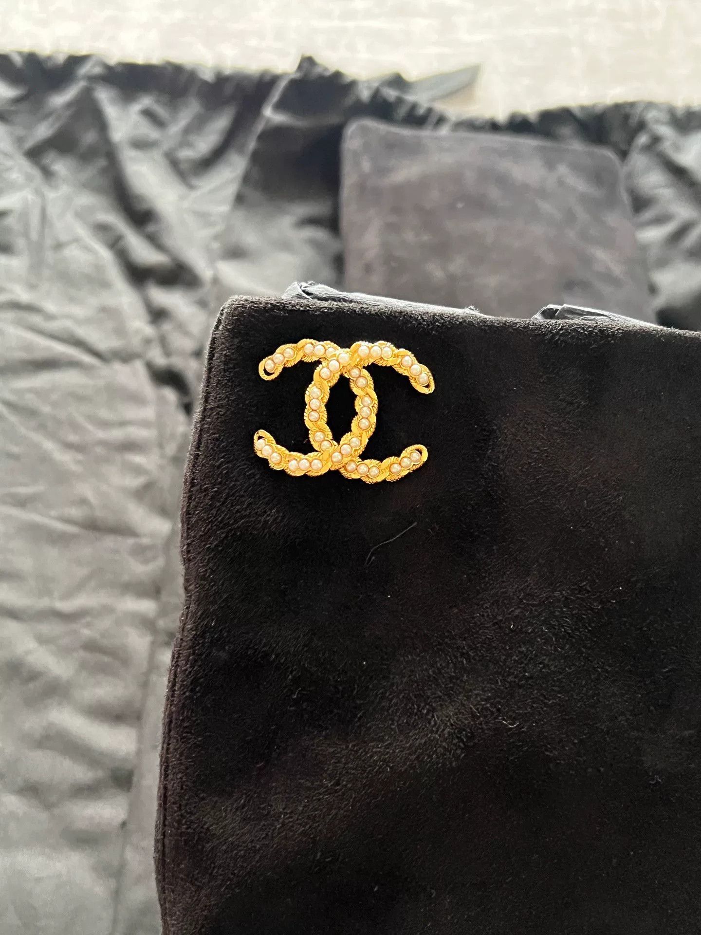 Chanel Chanel Velvet Suede Tall Boots Size 37 Size US 6 / IT 36 - 3 Thumbnail