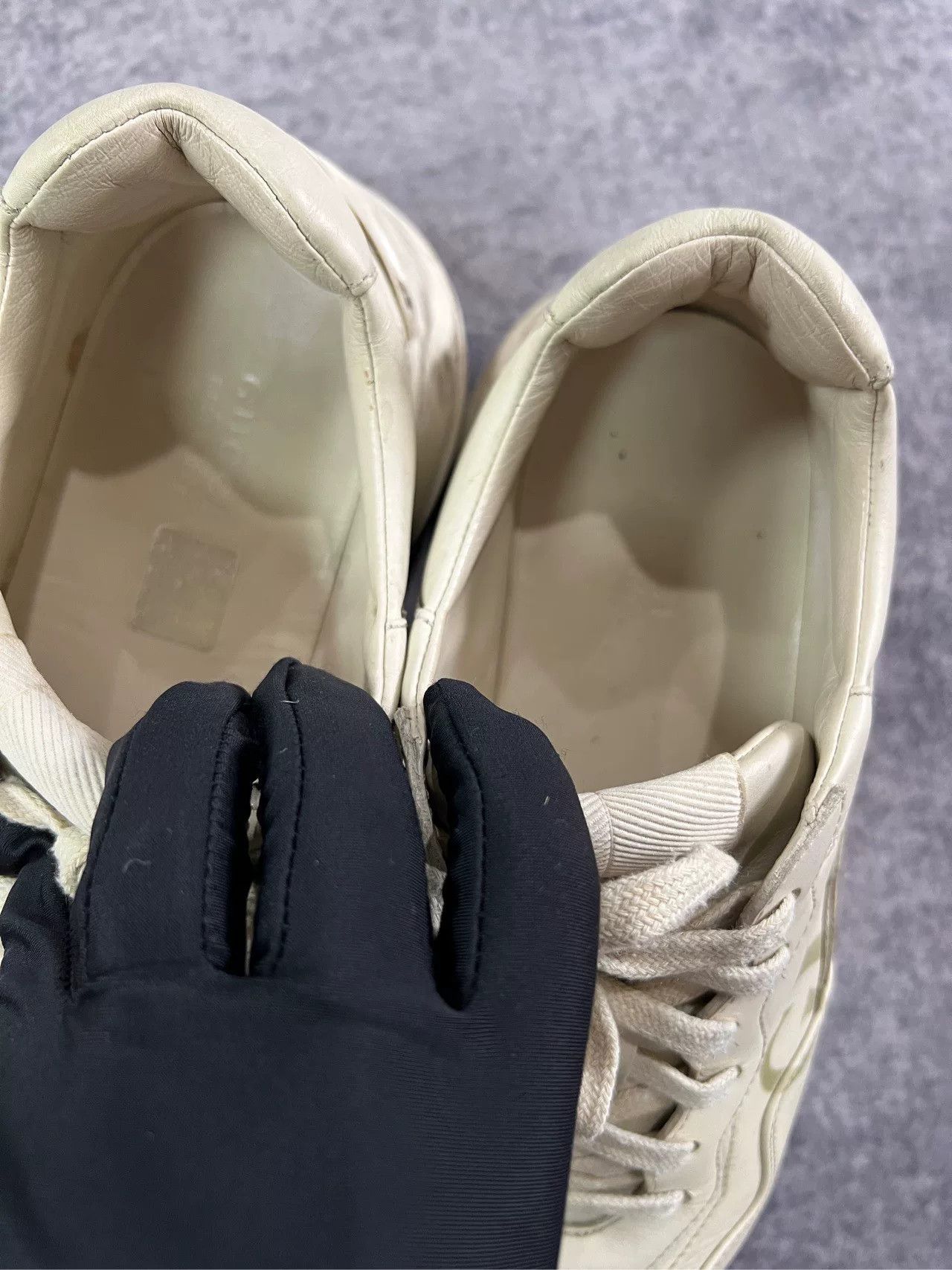 Gucci gucci dad sneakers in beige with logo Size US 7.5 / EU 40-41 - 3 Thumbnail
